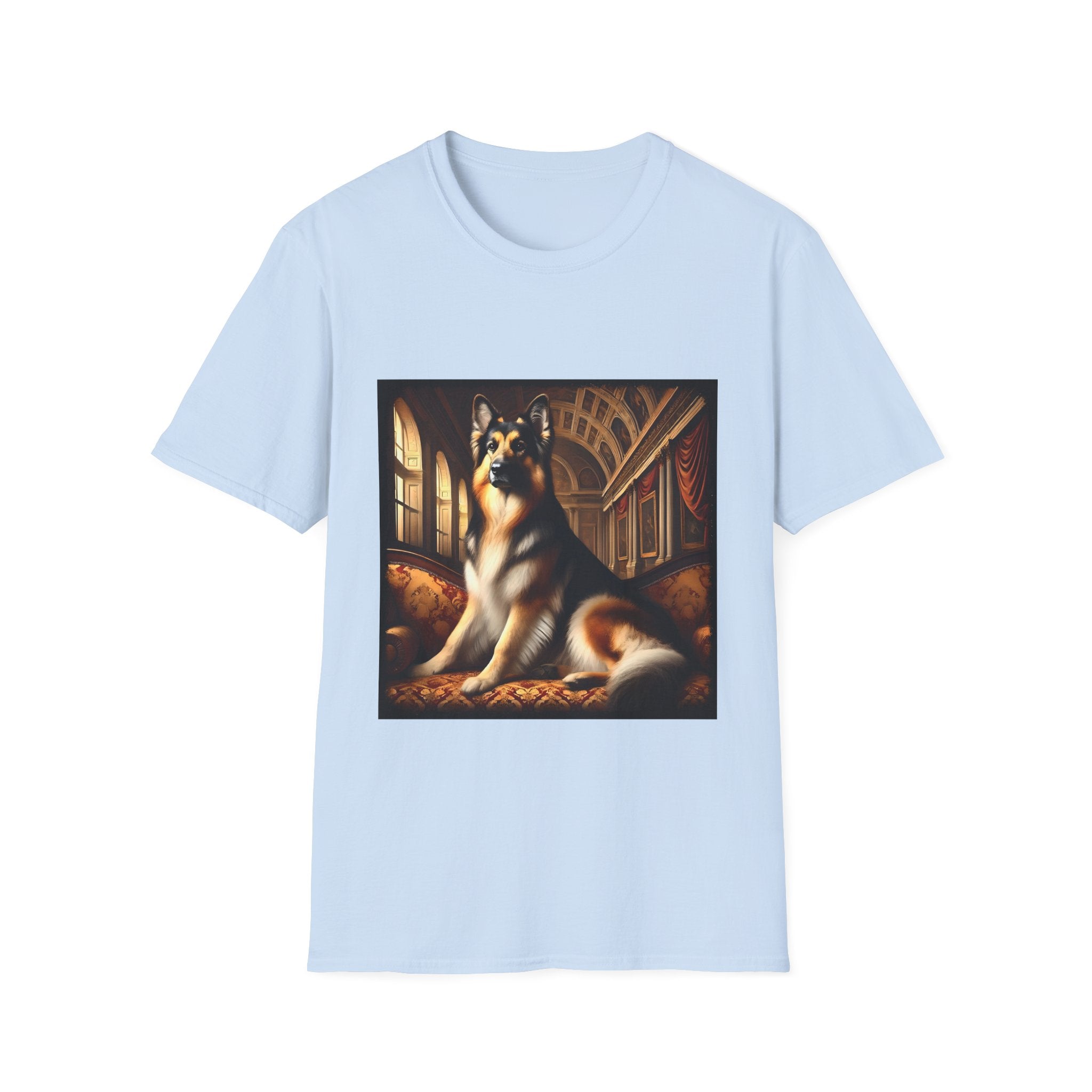 German Shepherd Dashing Duke | Unisex Dog T-Shirt