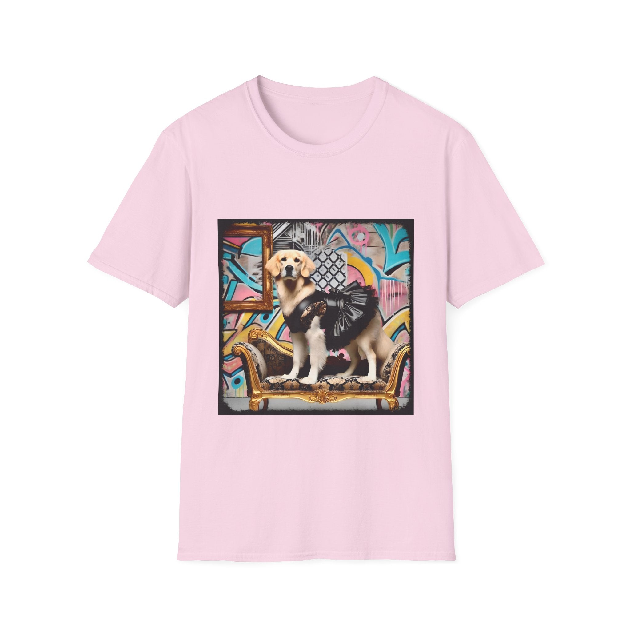 Golden Retriever Urban Chic | Unisex Dog T-Shirt