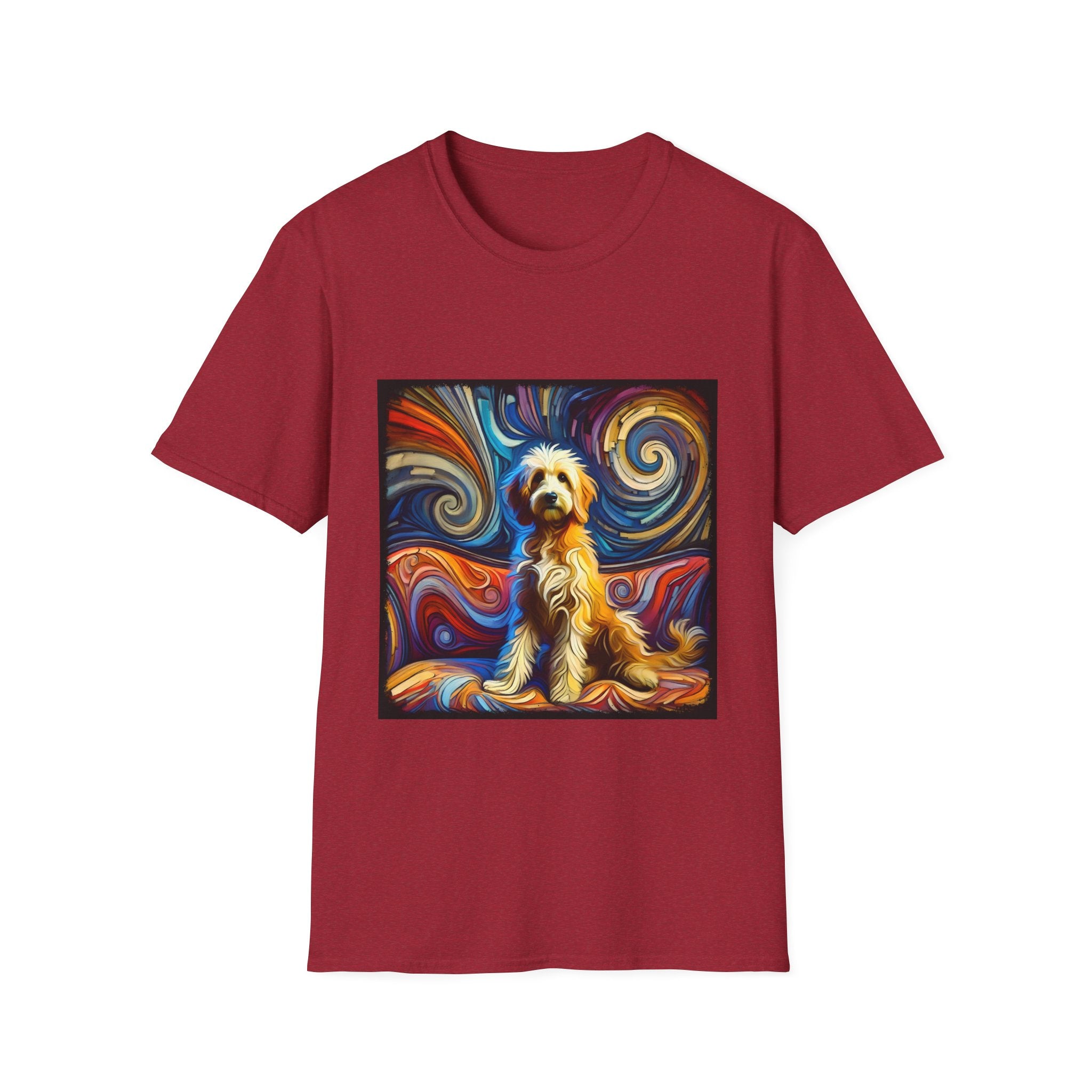 Goldendoodle Multicolored Swirl | Unisex Dog T-Shirt