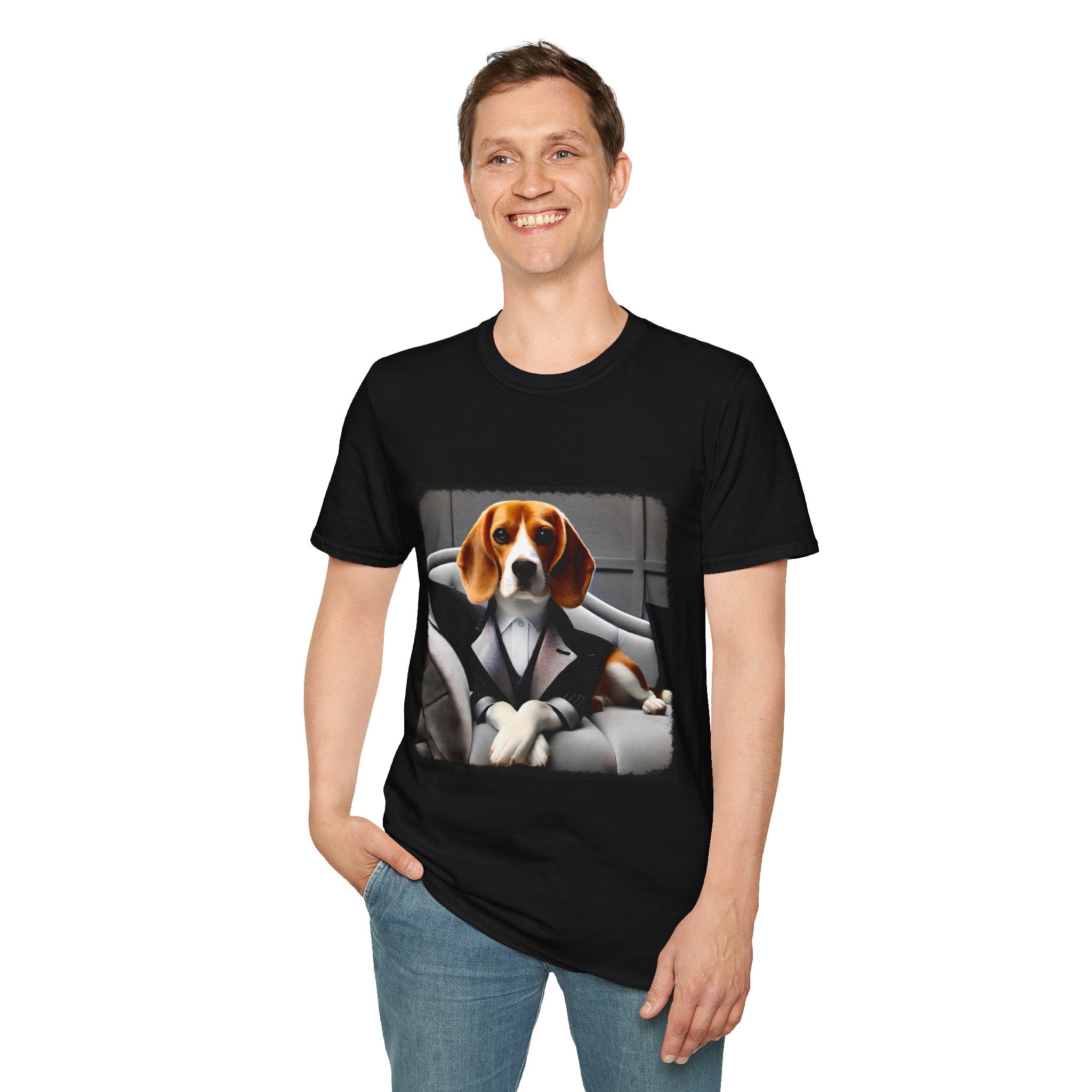 Beagle Tailored Gent | Unisex Dog T-Shirt