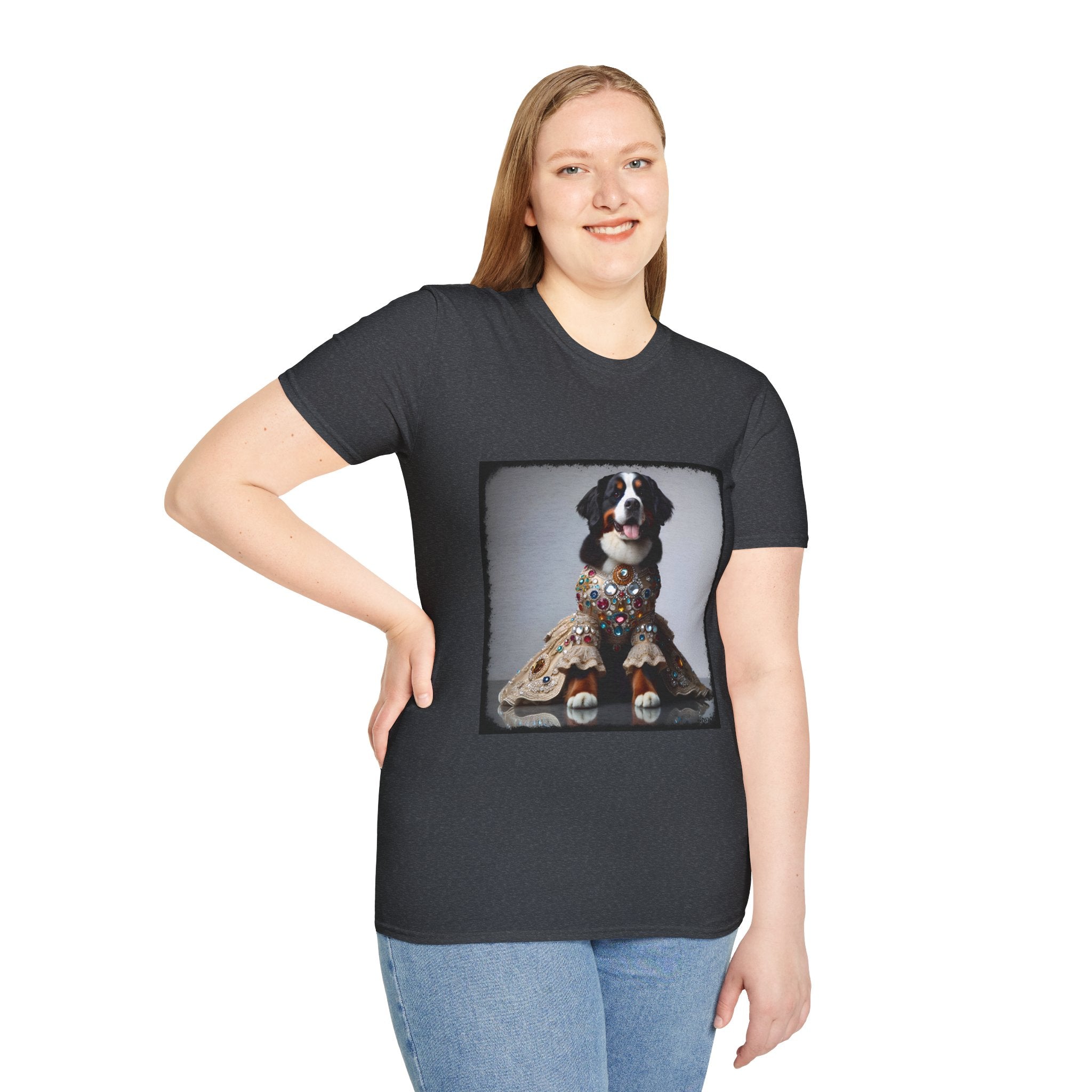 Bernese Mountain Dog Luxe Treasure | Unisex Dog T-Shirt