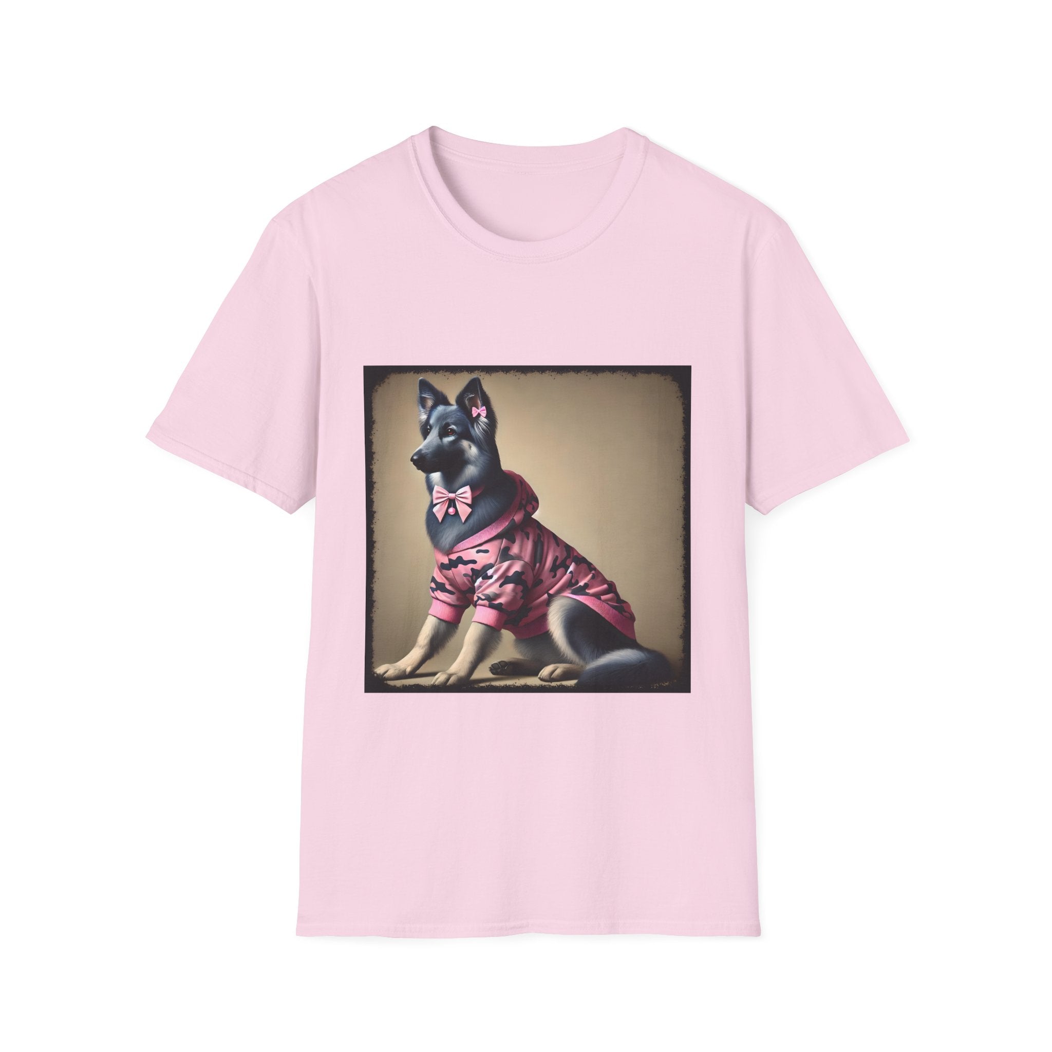 German Shepherd Camo Cutie | Unisex Dog T-Shirt