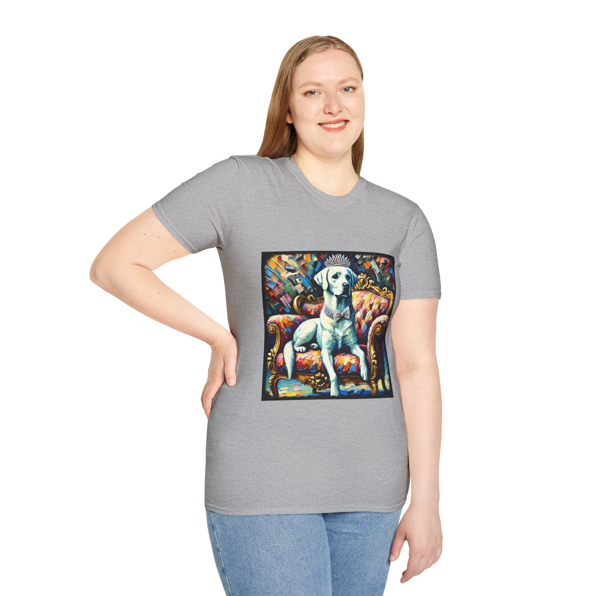 Labrador Retriever Diamond Princess Classic  | Unisex Dog T-Shirt