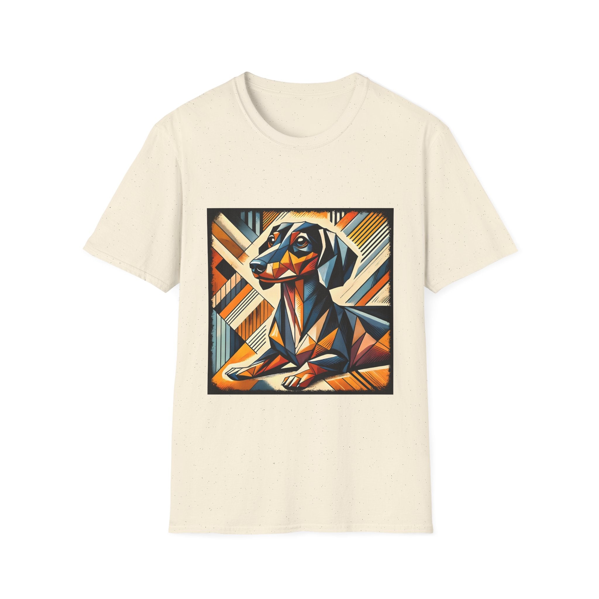 Dachshund Bold Geometric | Unisex Dog T-Shirt