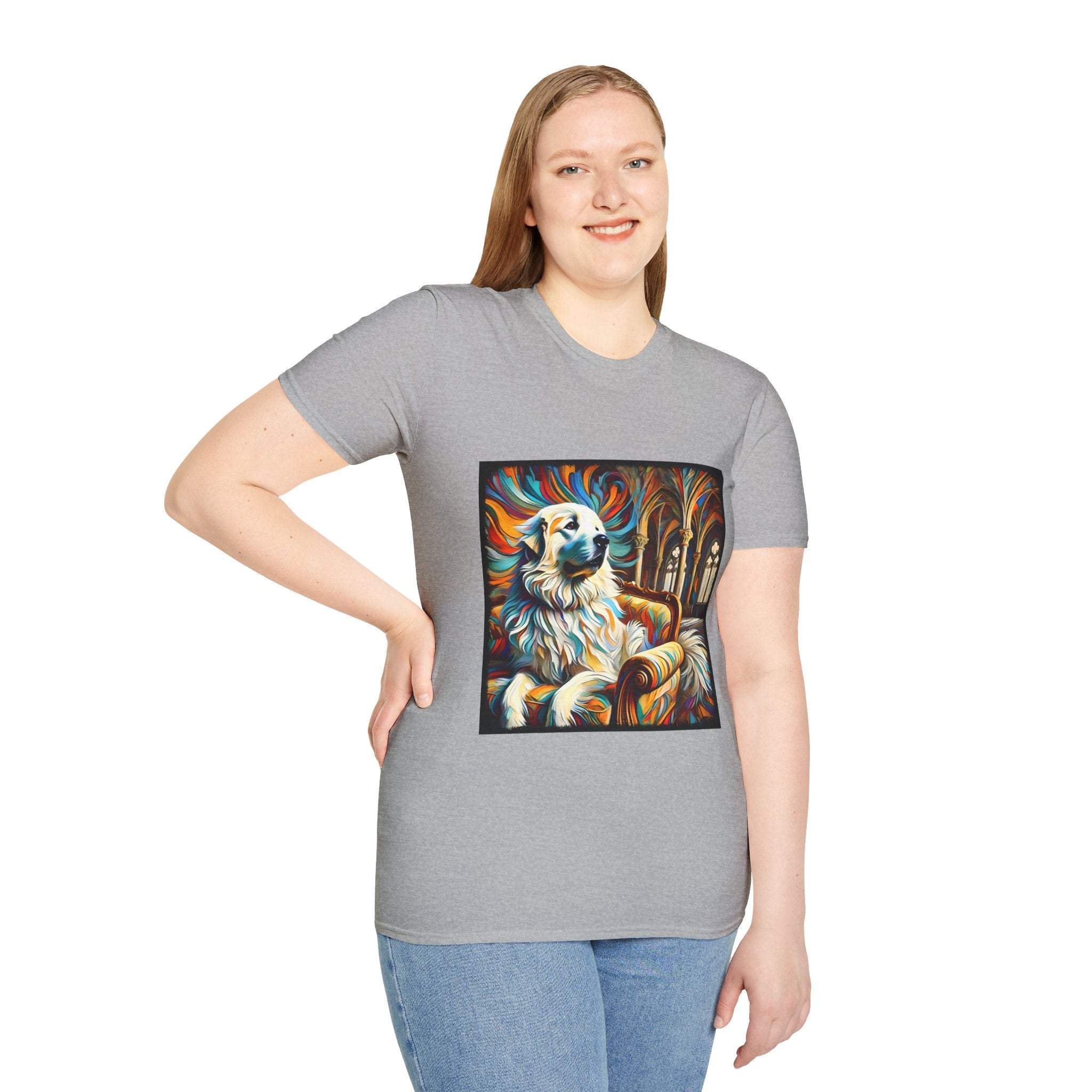 Great Pyrenees Bold Swirl | Unisex Dog T-Shirt