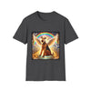 Airedale Terrier Rainbow Bridge | Unisex Dog T-Shirt