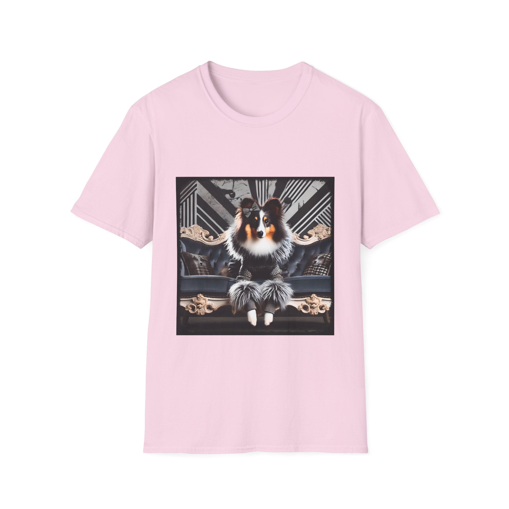 Shetland Sheepdog Fashion Icon | Unisex Dog T-Shirt