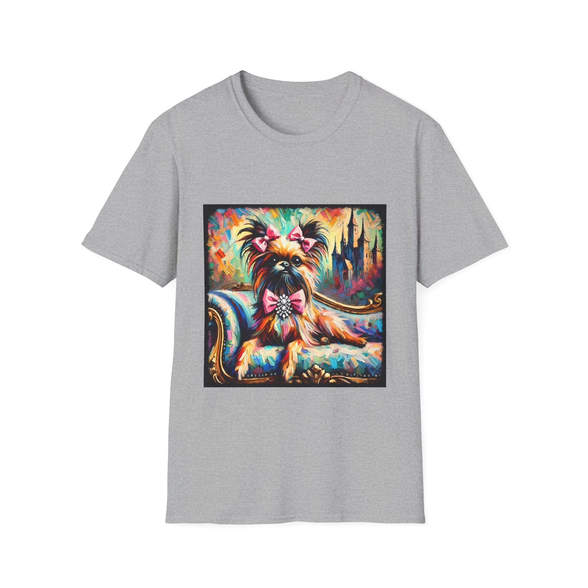 Brussels Griffon Diamond Princess Classic | Unisex Dog T-Shirt