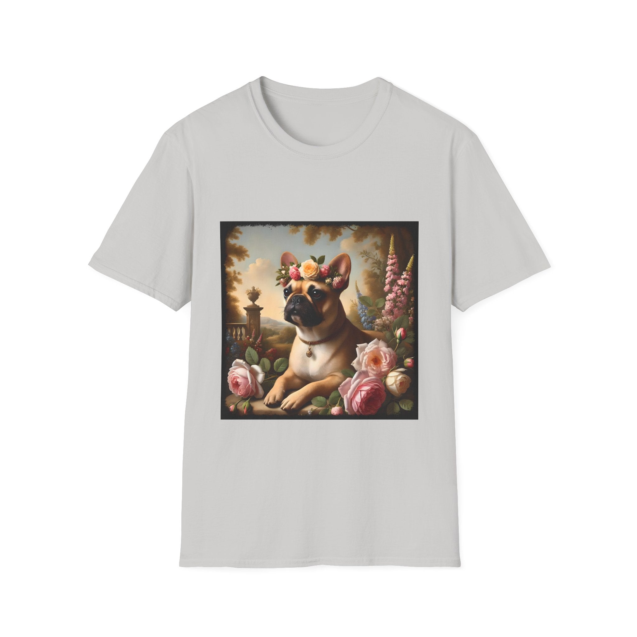 French Bulldog Garden Delight | Unisex Dog T-Shirt