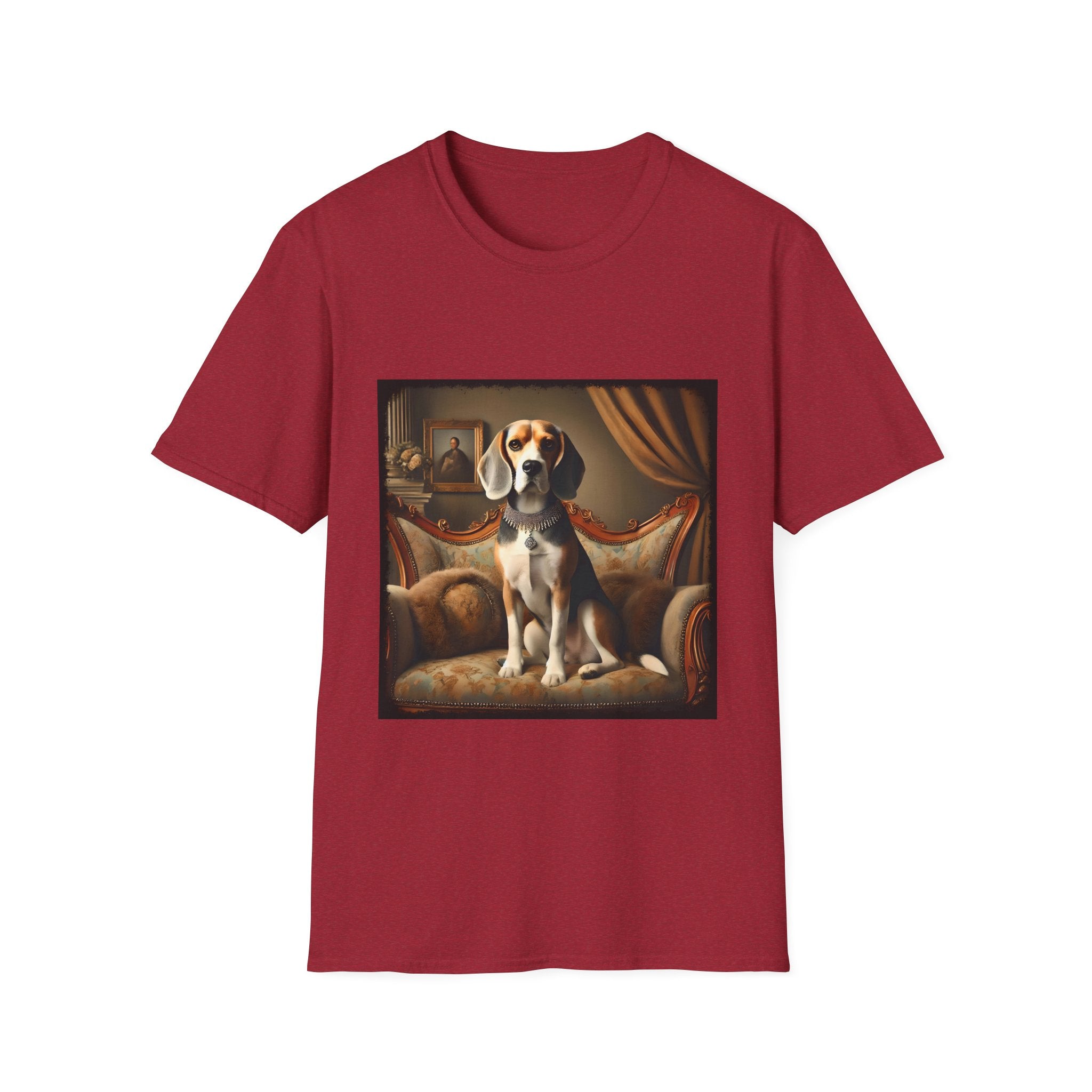 Beagle Princess Blue | Unisex Dog T-Shirt