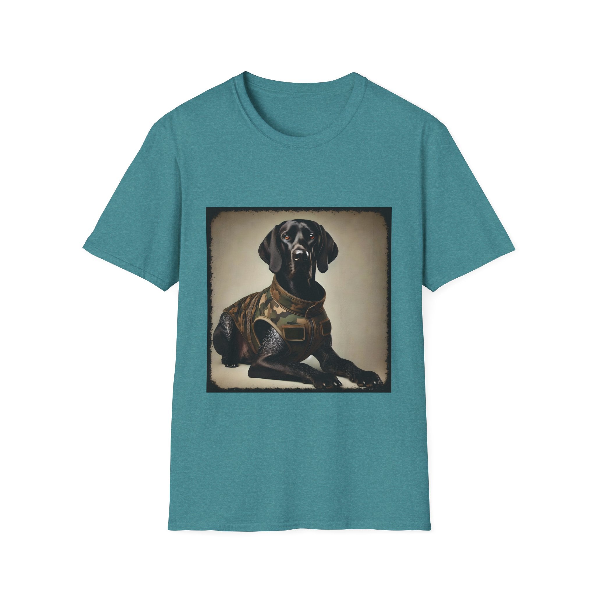 German Shorthaired Pointer Camo Cutie | Unisex Dog T-Shirt