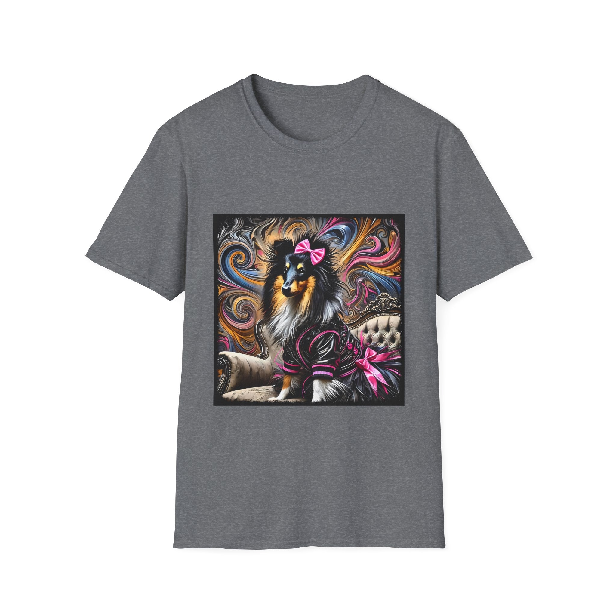 Collie Bold Rocker | Unisex Dog T-Shirt