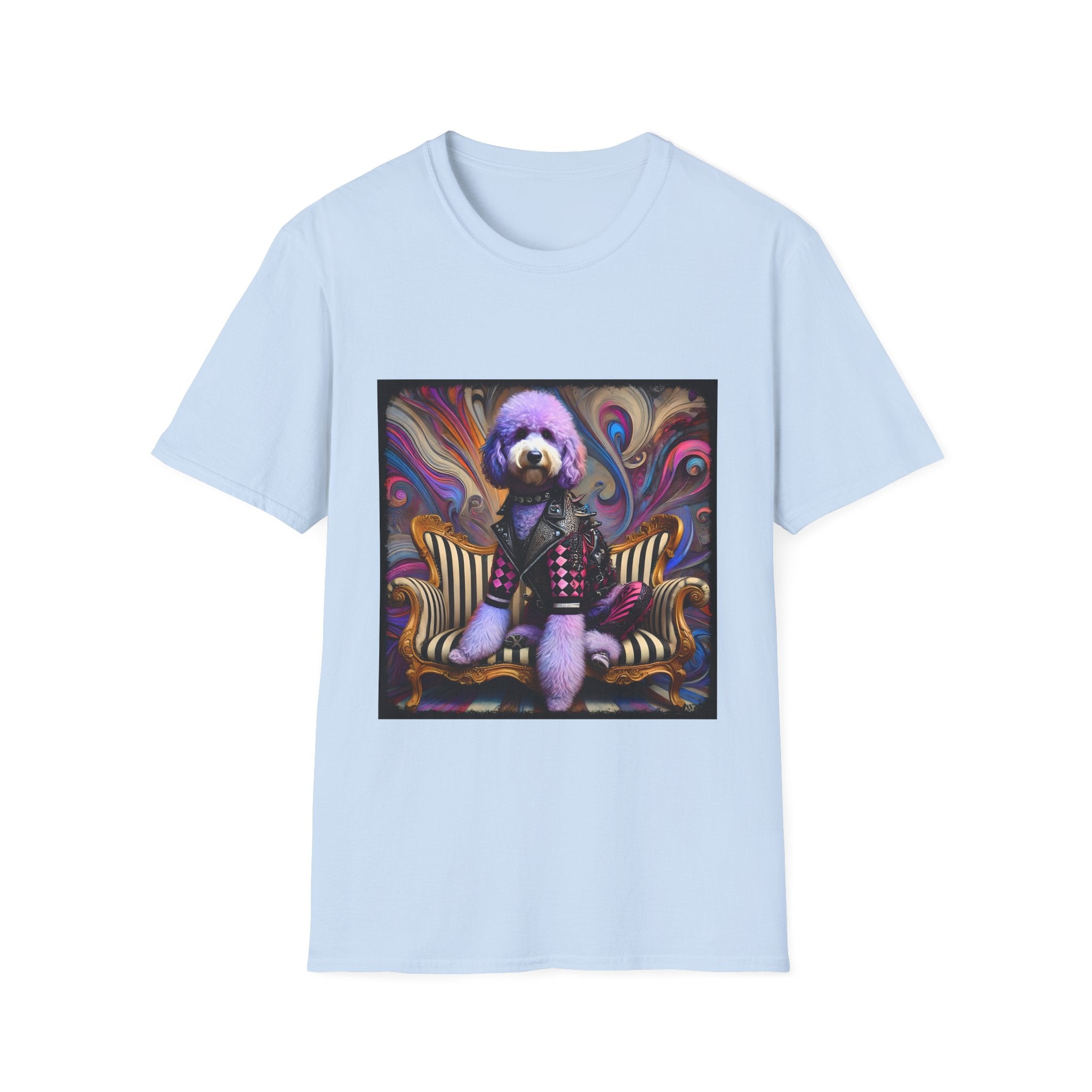 Labradoodle Lavender Rocker | Unisex Dog T-Shirt