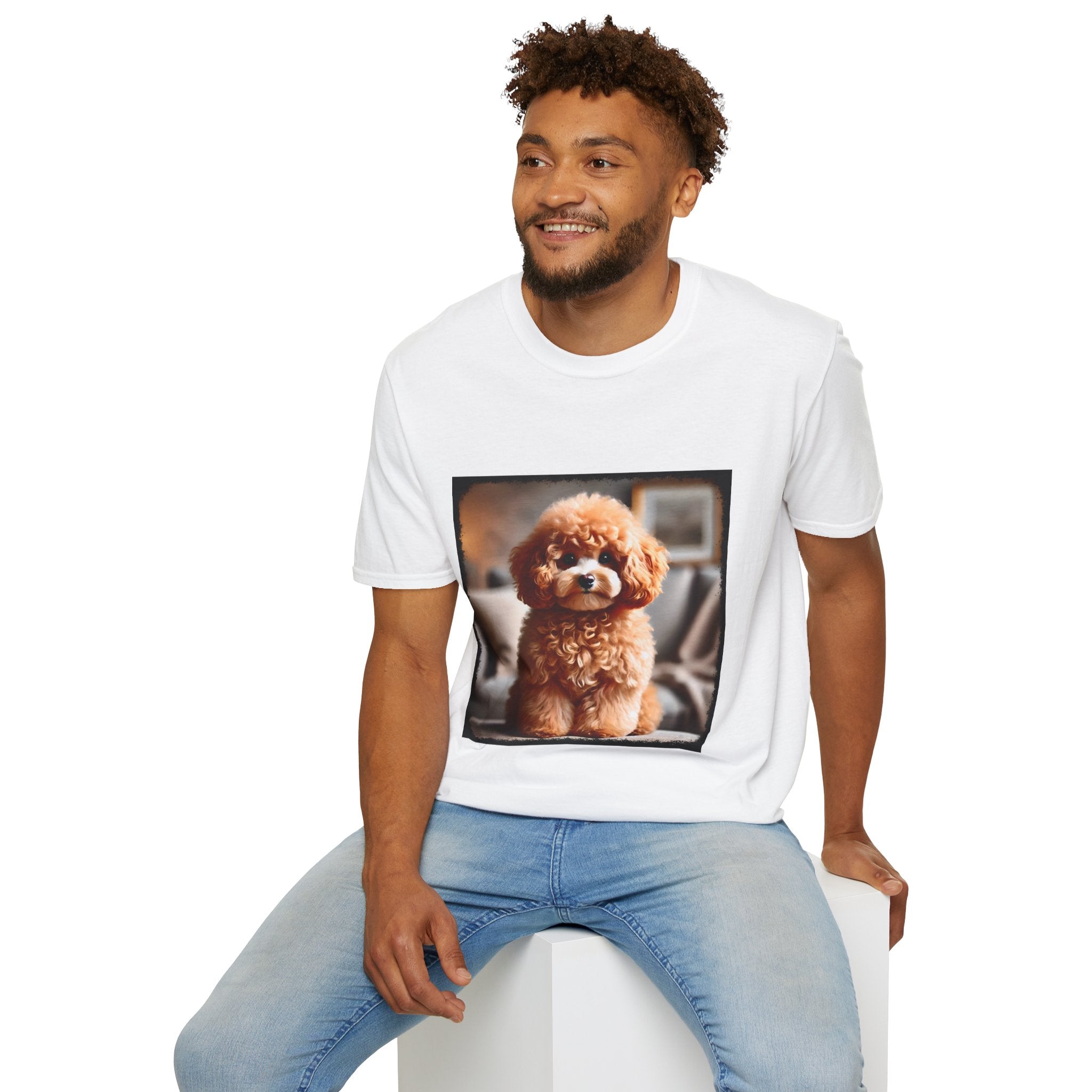 Poodle Plush Angel | Unisex Dog T-Shirt