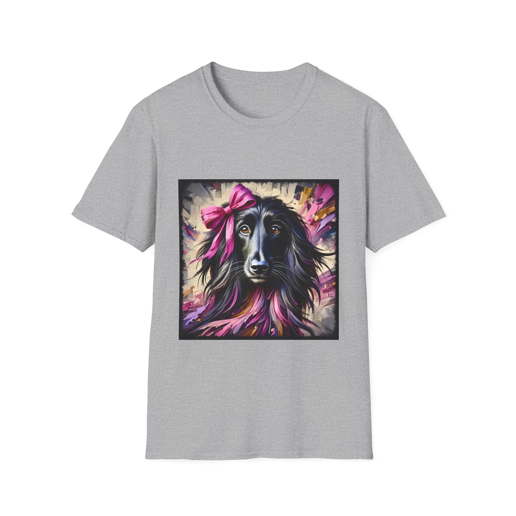 Afghan Hound Bold Classic | Unisex Dog T-Shirt