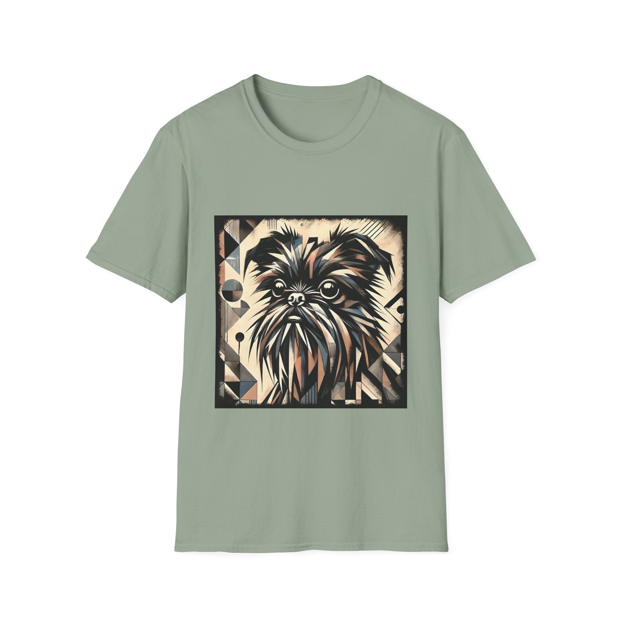 Brussels Griffon Bold Geometric | Unisex Dog T-Shirt