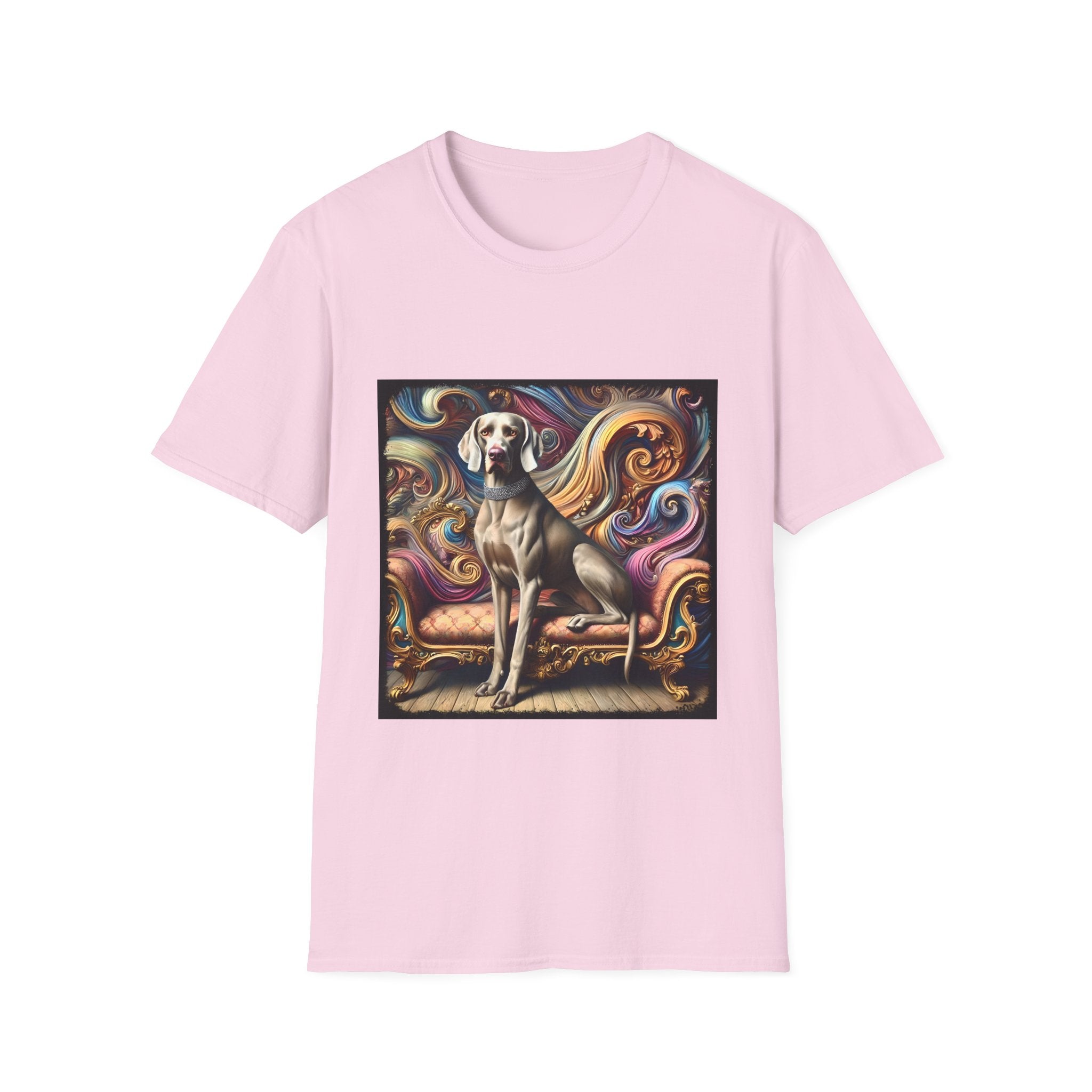 Weimaraner Bold Swirl | Unisex Dog T-Shirt