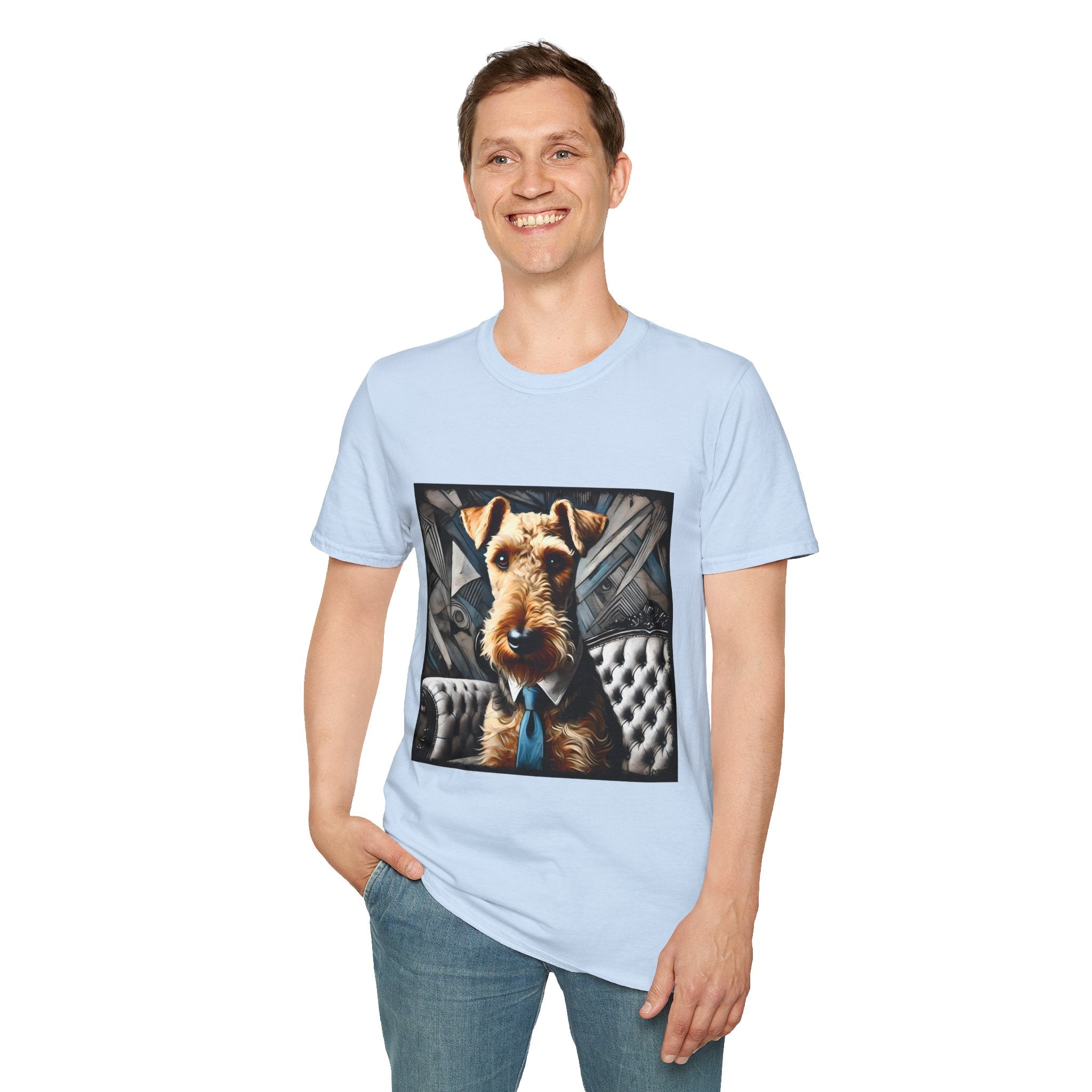Airedale Terrier Bold Gentleman | Unisex Dog T-Shirt