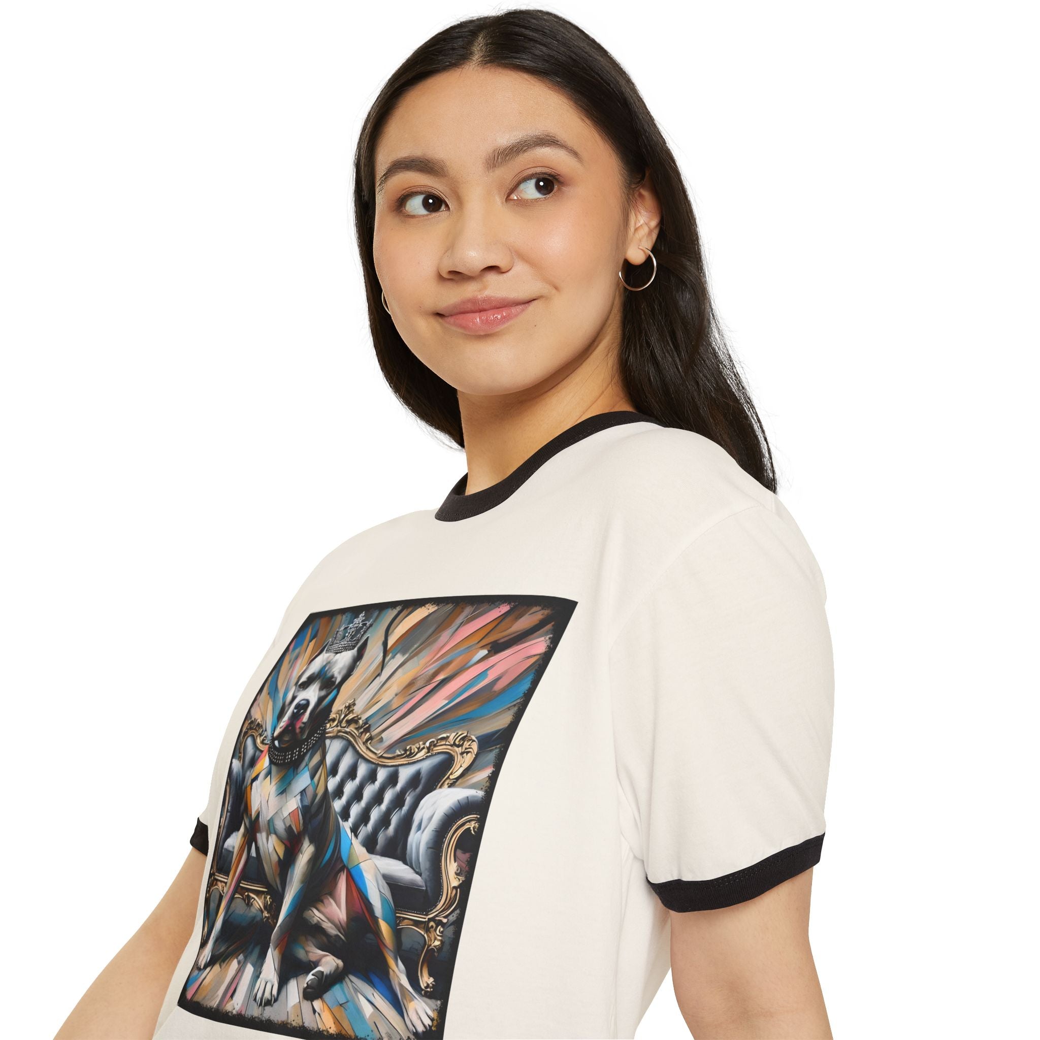 Pitbull Royal Geometric | Unisex Dog T-Shirt