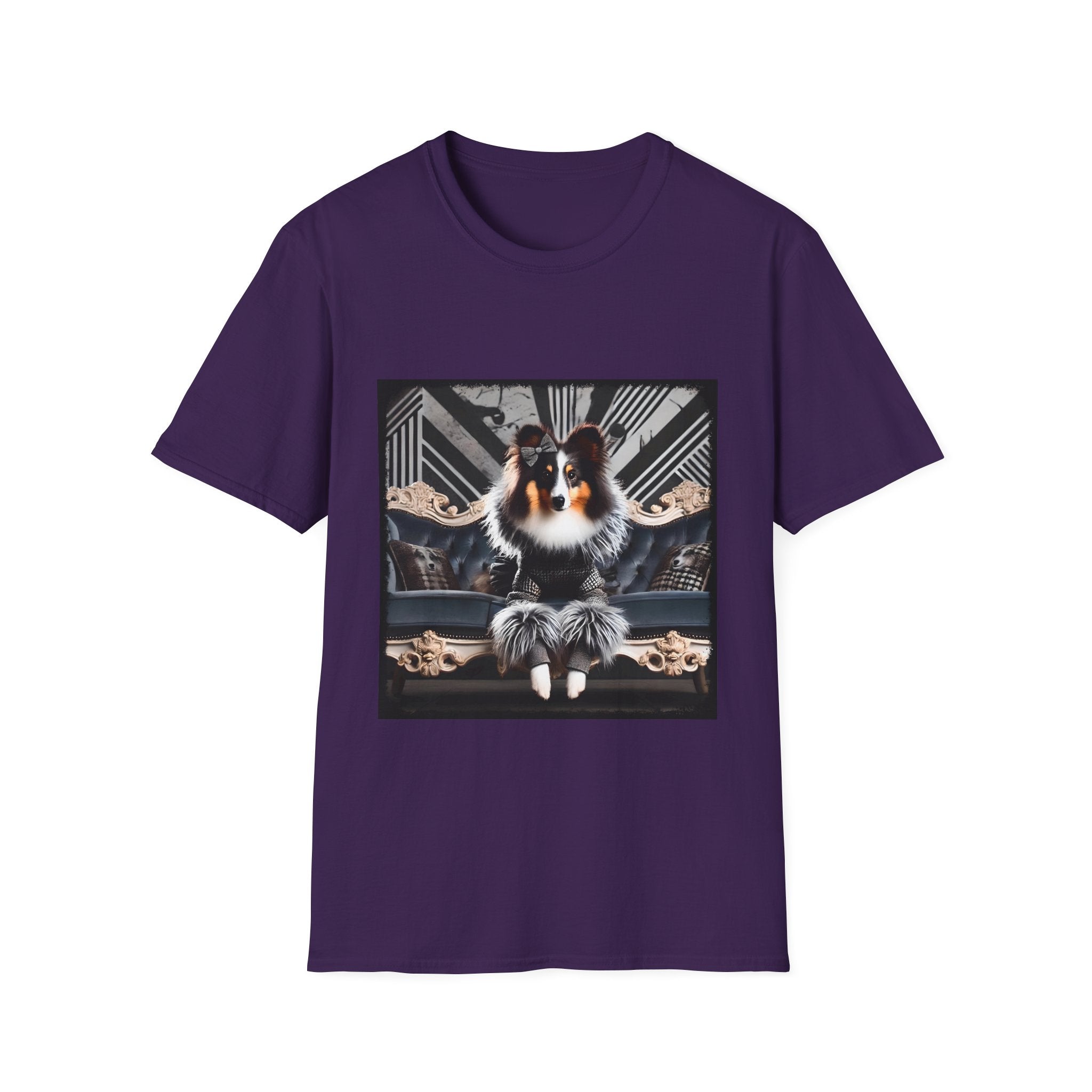 Shetland Sheepdog Fashion Icon | Unisex Dog T-Shirt