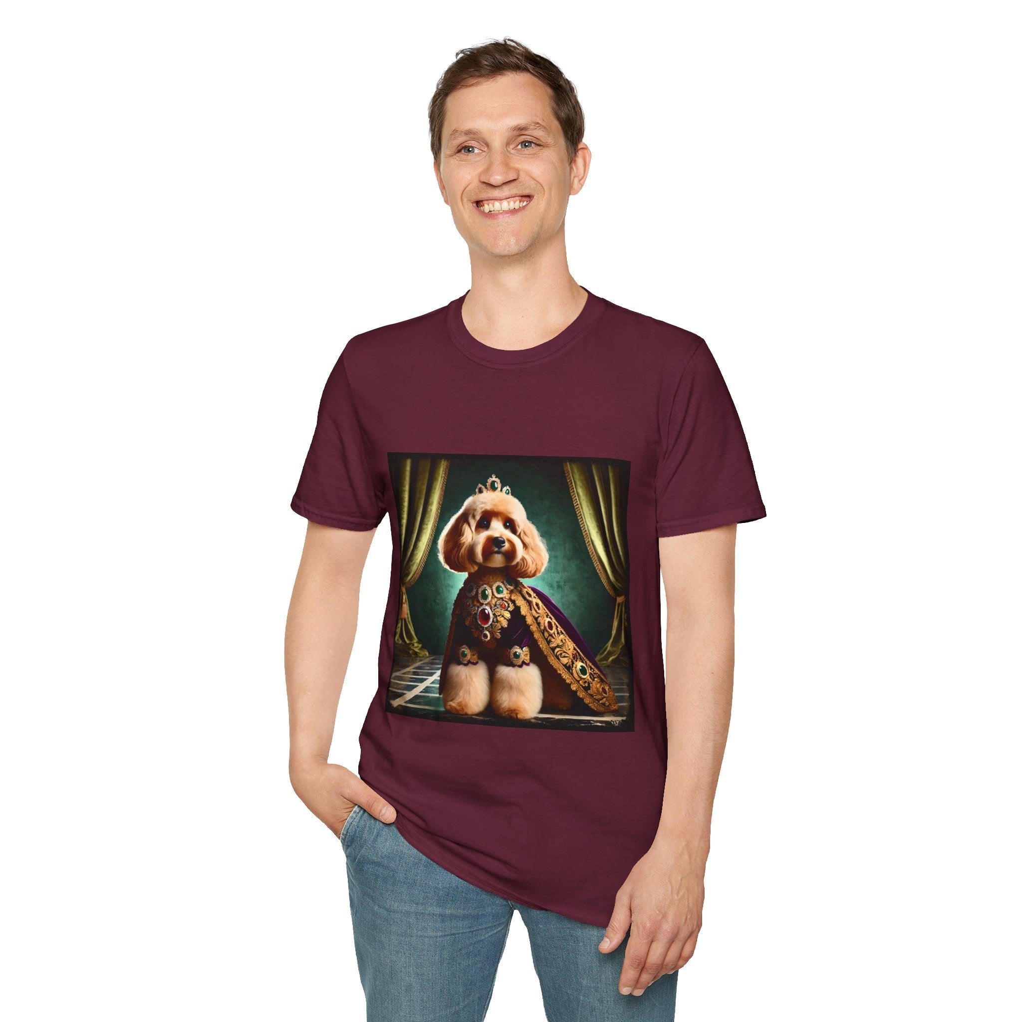 Cockapoo Jeweled Royal | Unisex Dog T-Shirt
