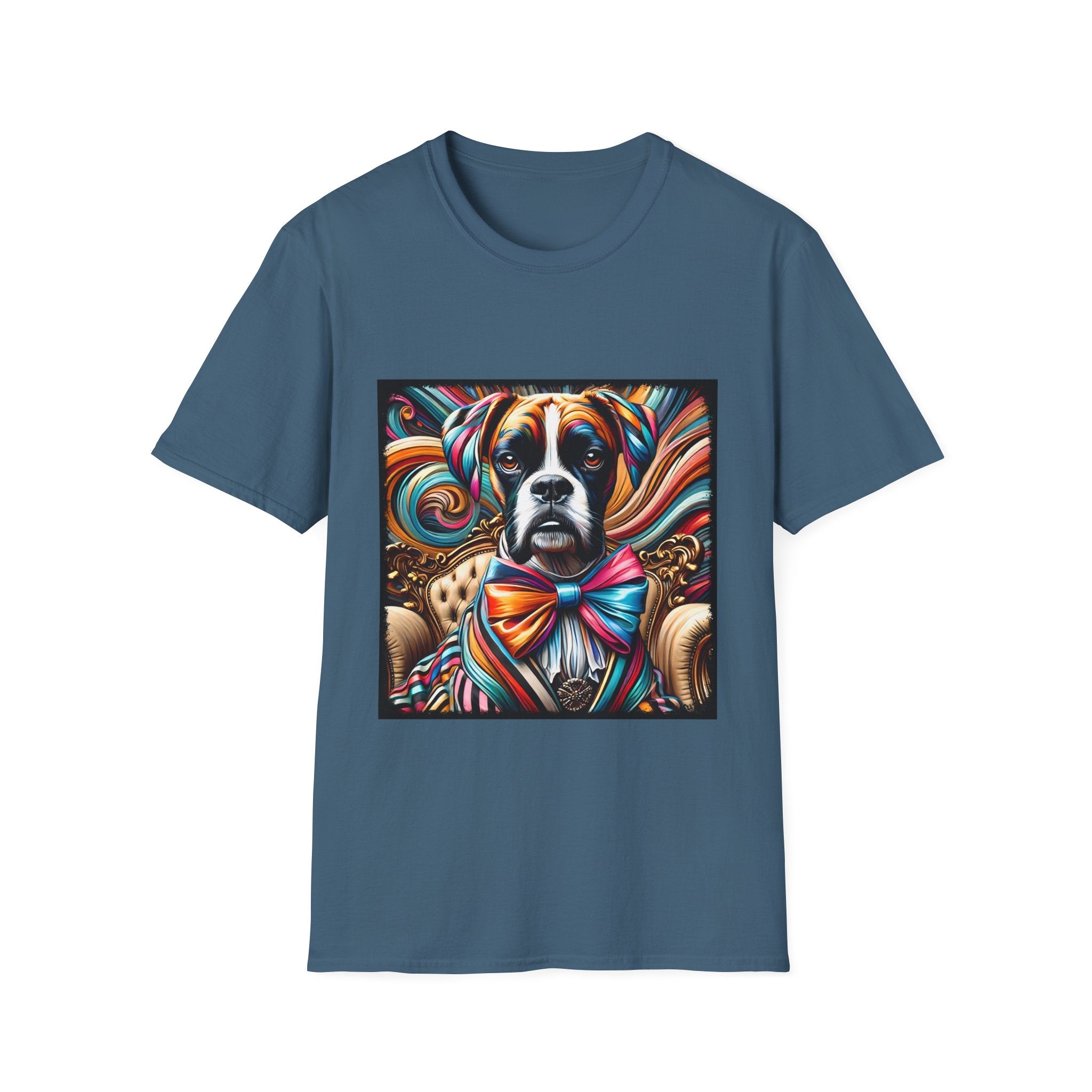 Boxer Bold Rocker | Unisex Dog T-Shirt