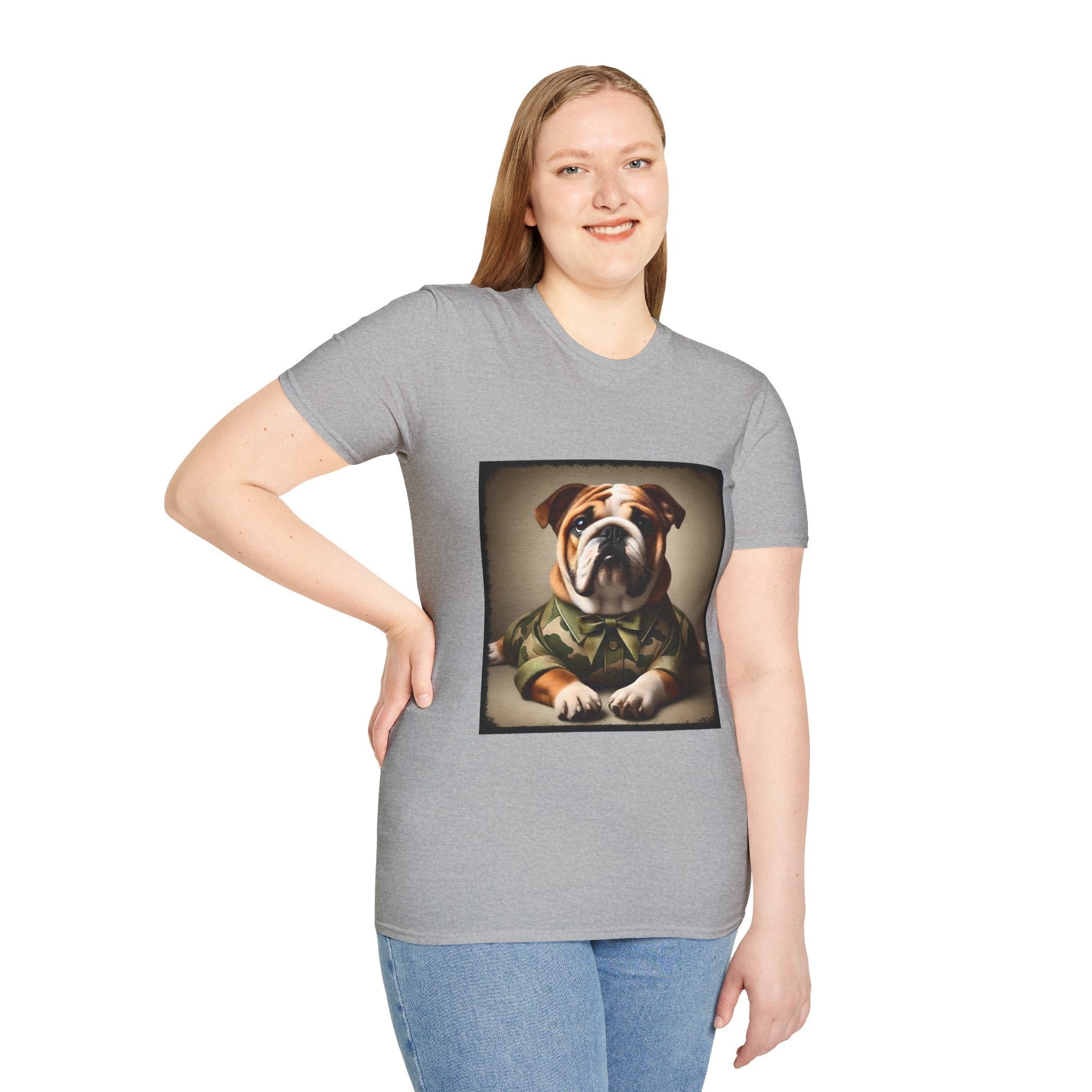 Bulldog Combat Cutie | Unisex Dog T-Shirt