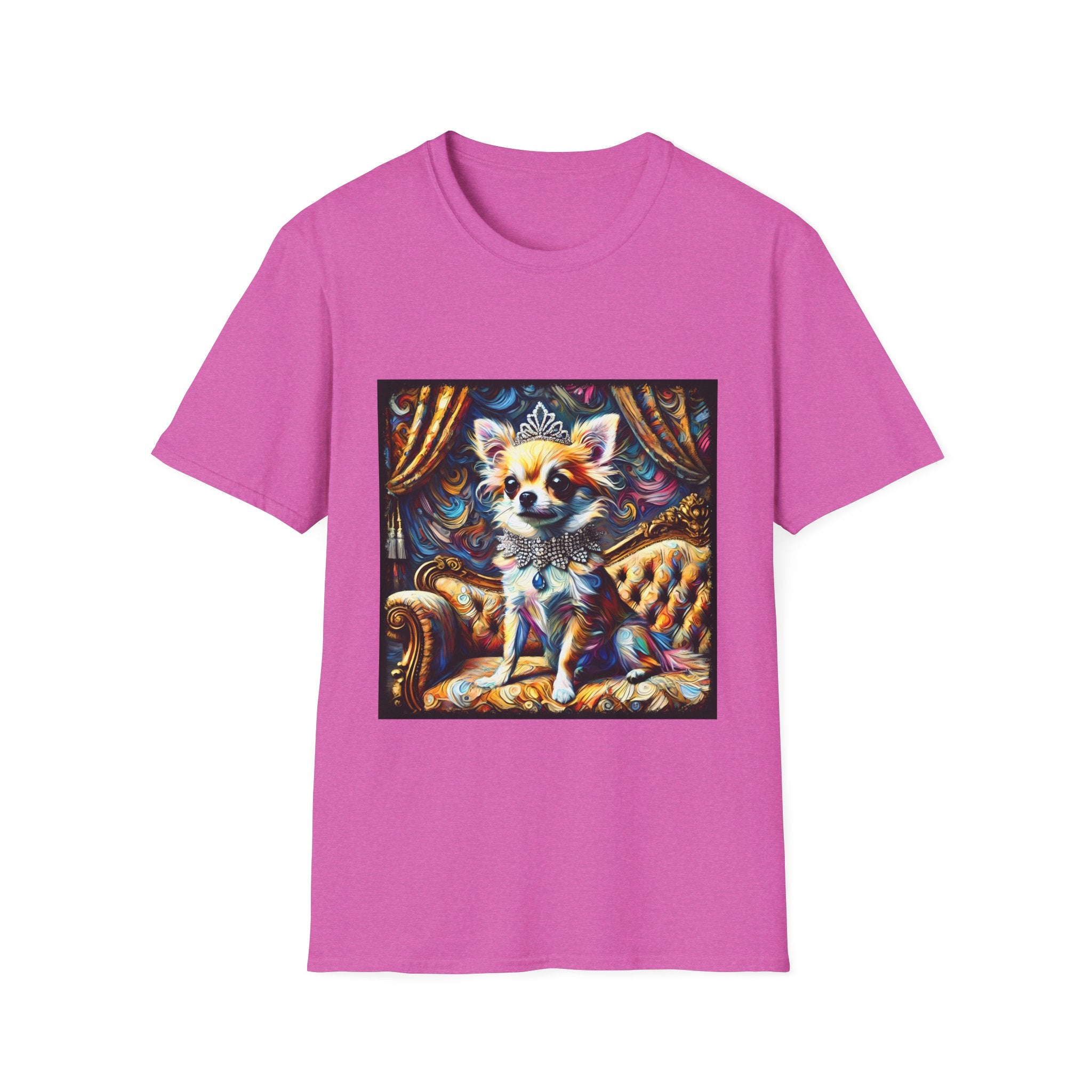 Chihuahua Diamond Diva Swirl | Unisex Dog T-Shirt