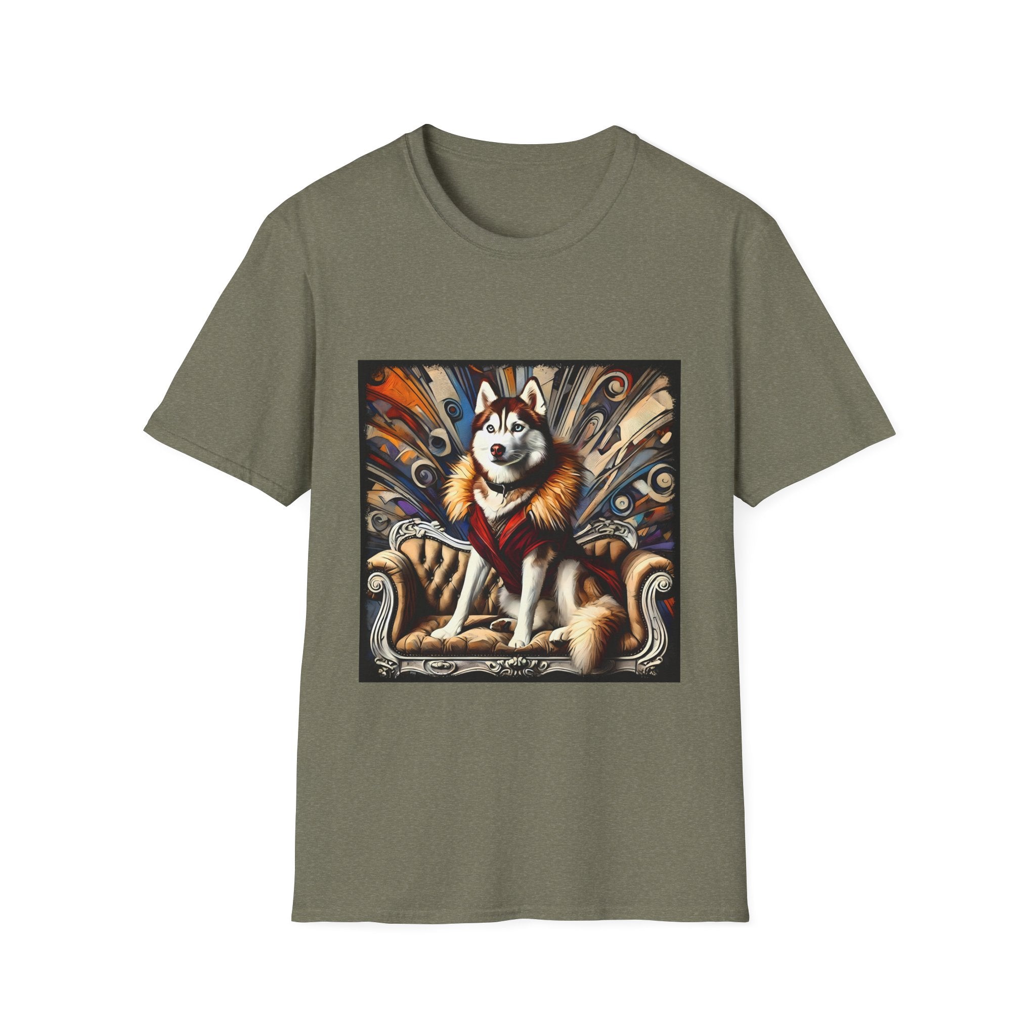 Siberian Husky Bold Rebel | Unisex Dog T-Shirt