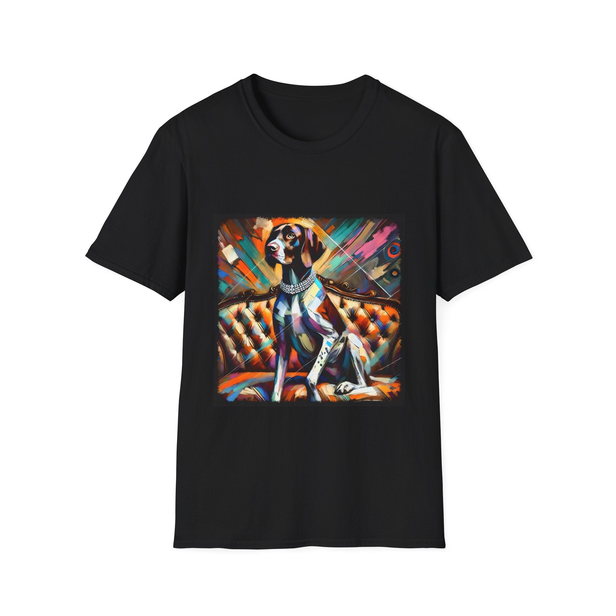 German Shorthaired Pointer Bold Diamond Classic | Unisex Dog T-Shirt