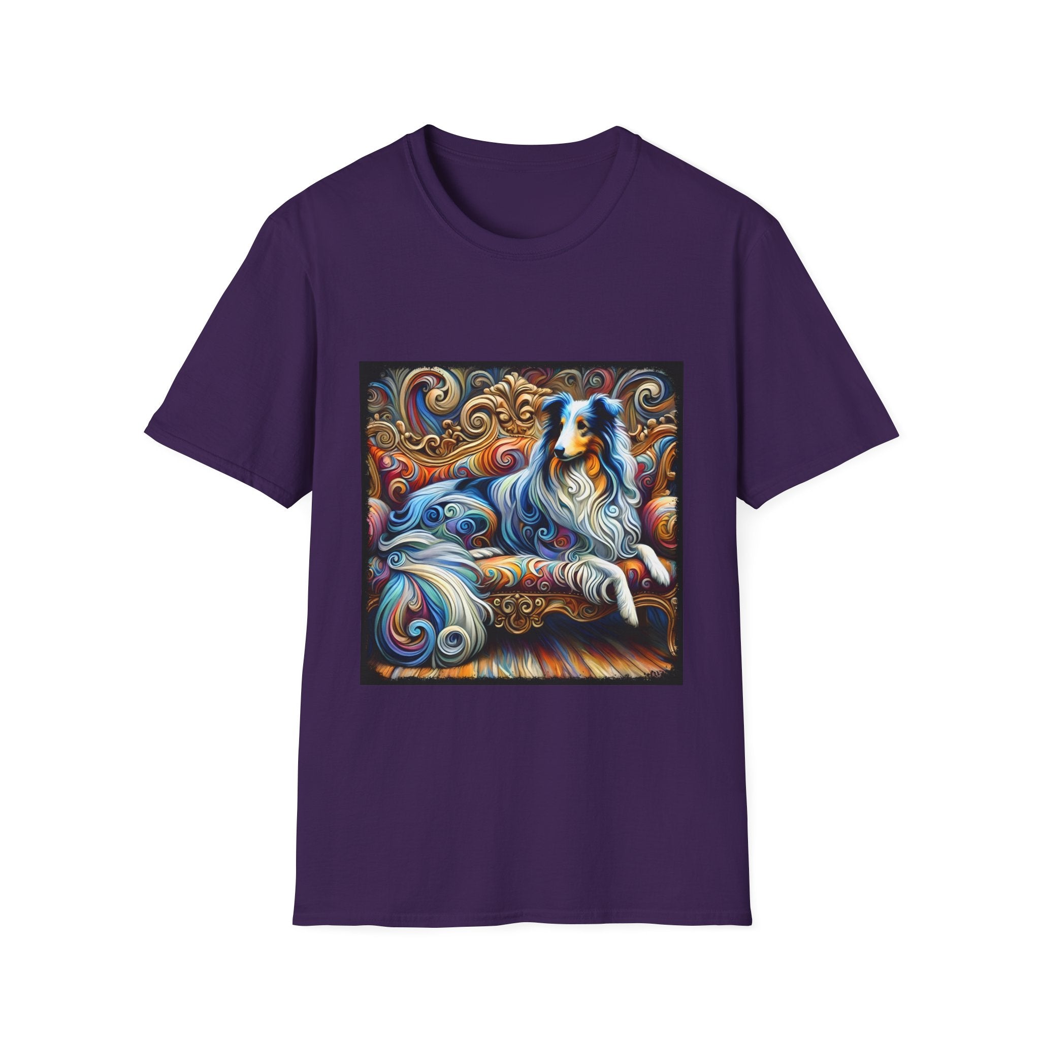 Collie Stunning Swirl | Unisex Dog T-Shirt