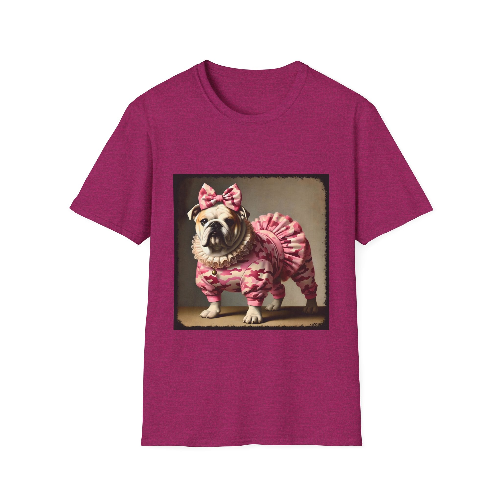 Bulldog Camo Cutie II | Unisex Dog T-Shirt
