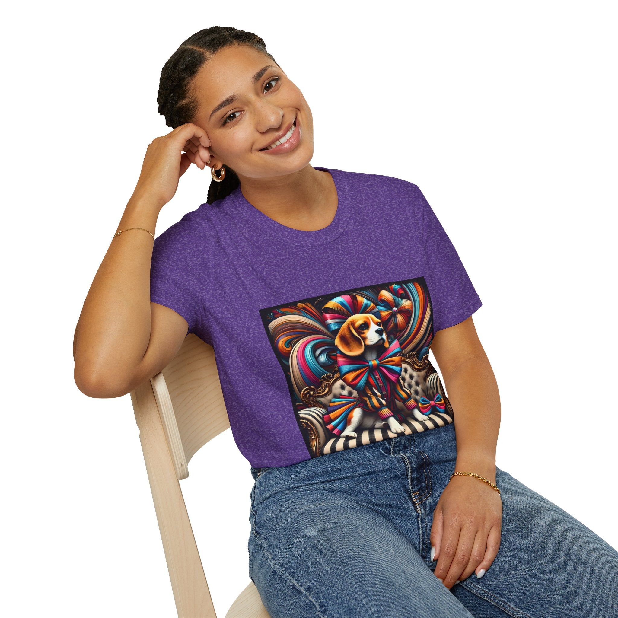 Beagle Vibrant Bold | Unisex Dog T-Shirt