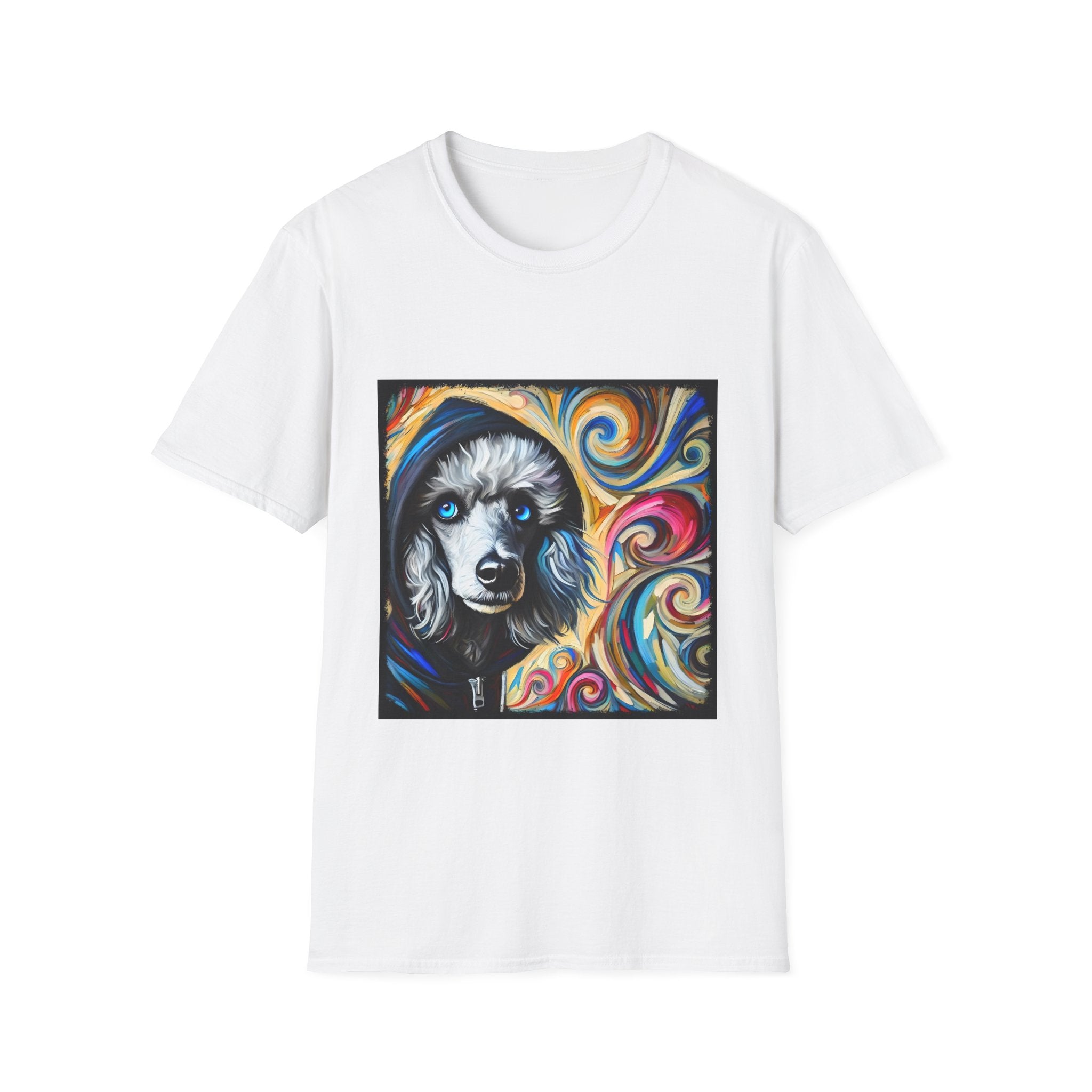 Poodle Relaxed Swirl | Unisex Dog T-Shirt