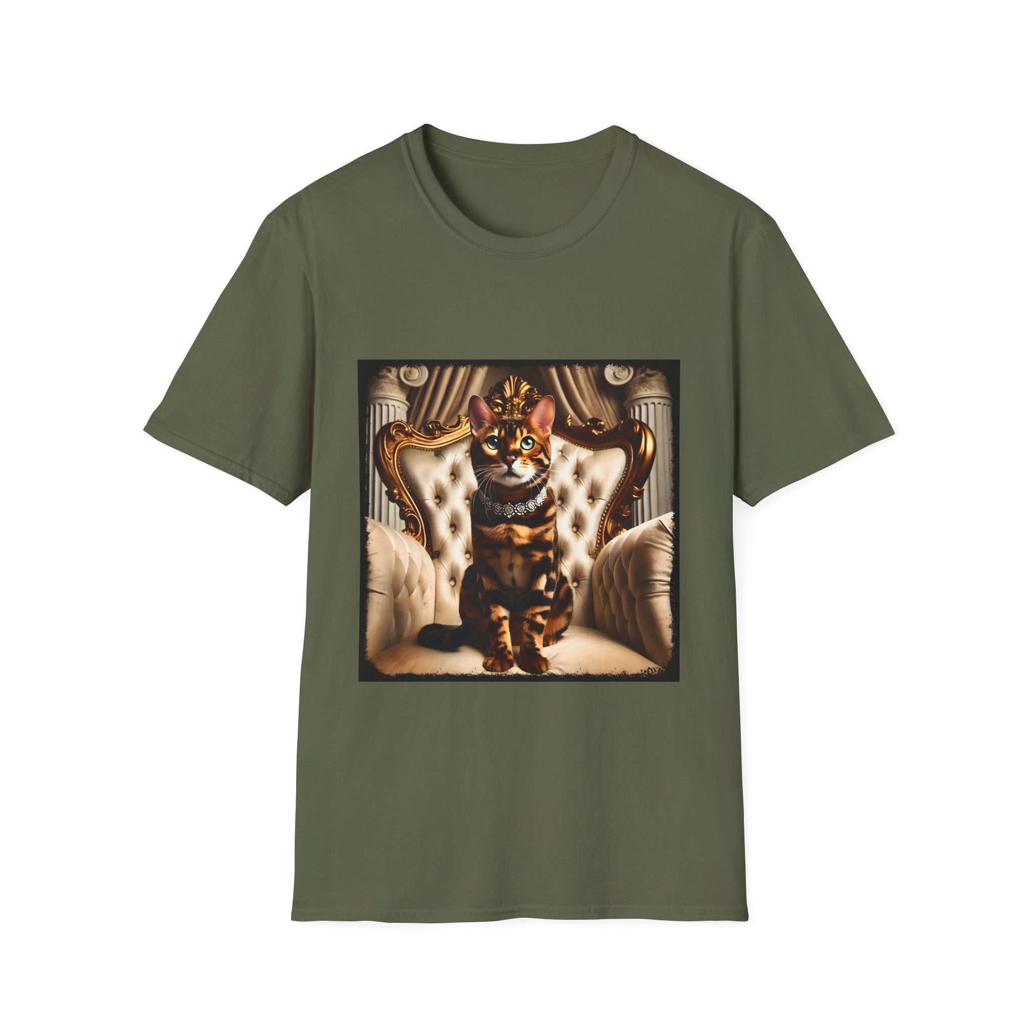 Bengal Cat Diamond Princess | Unisex Cat T-Shirt