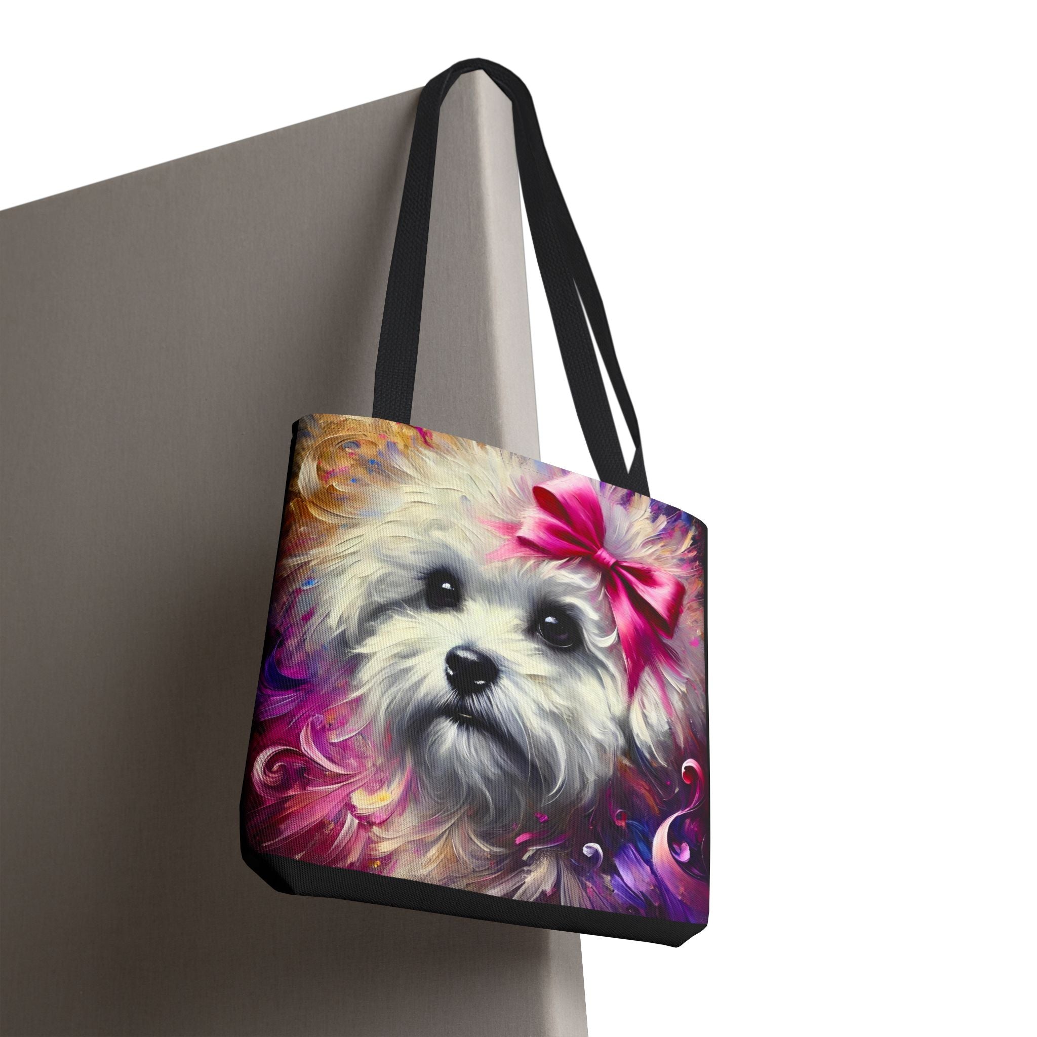 Bichon Frise Stunning Swirl | Dog Themed Tote Bag