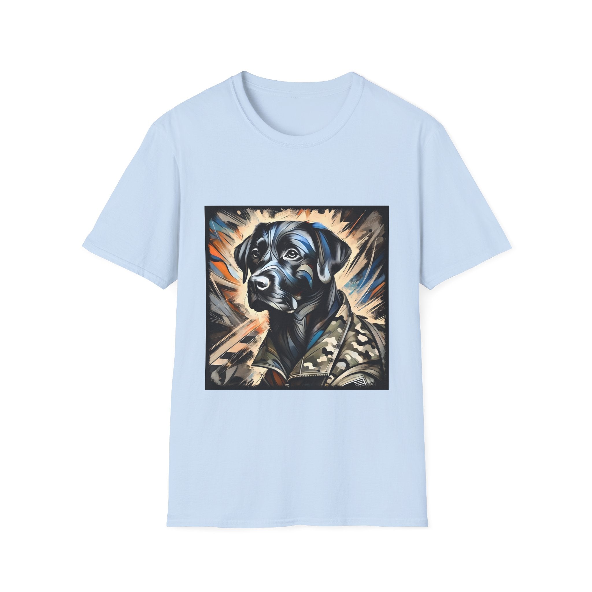Labrador Retriever Bold Camo Classic | Unisex Dog T-Shirt