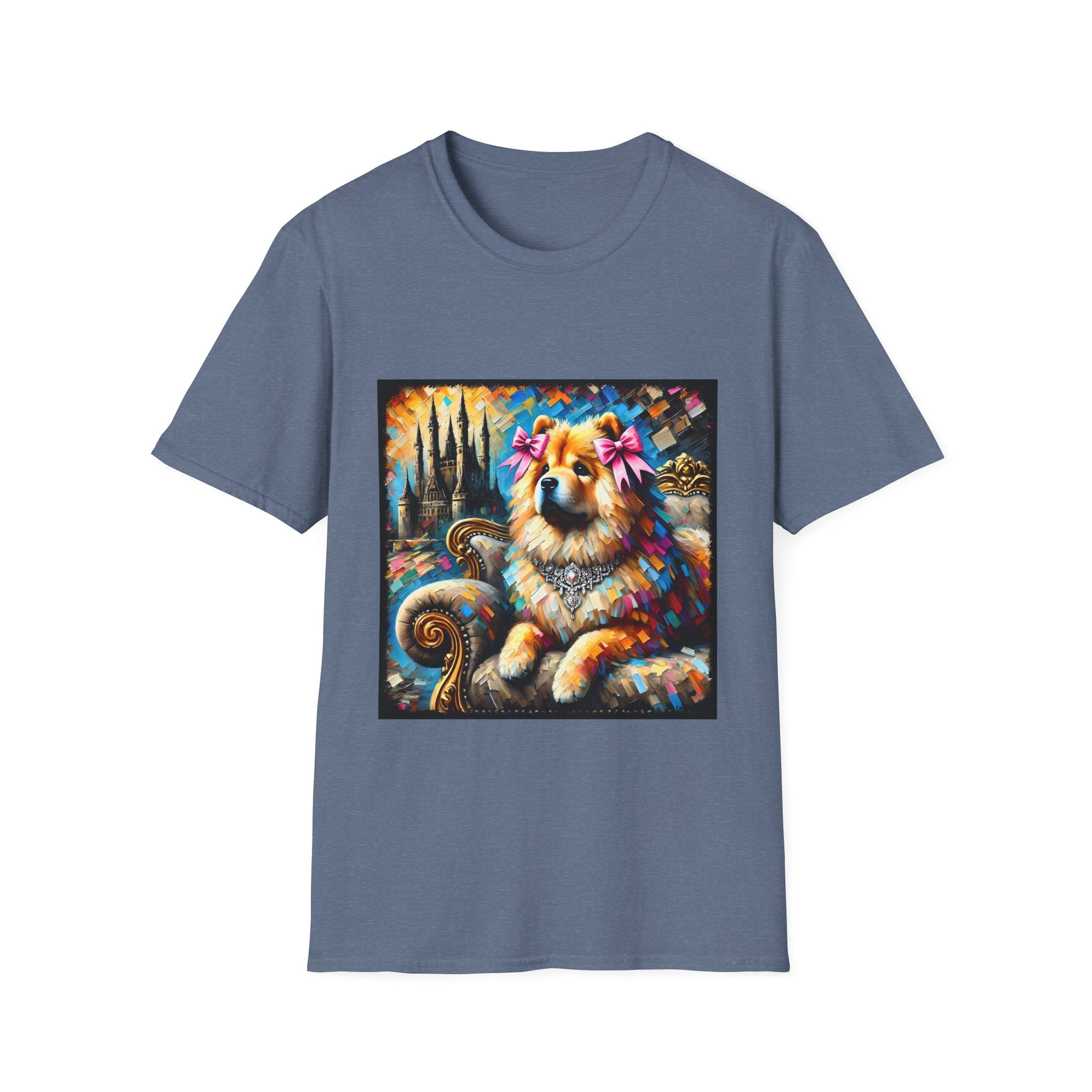 Chow Chow Diamond Princess Classic | Unisex Dog T-Shirt
