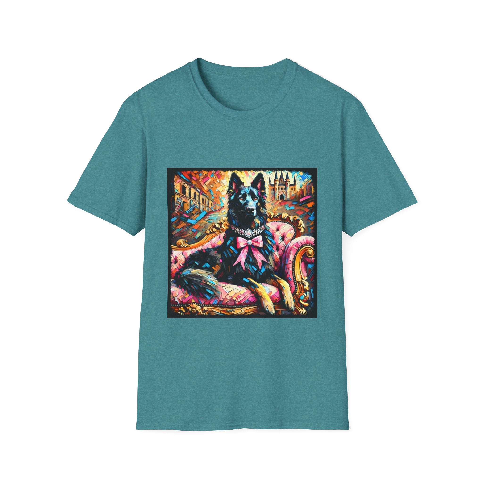 German Shepherd Diamond Princess Classic  | Unisex Dog T-Shirt