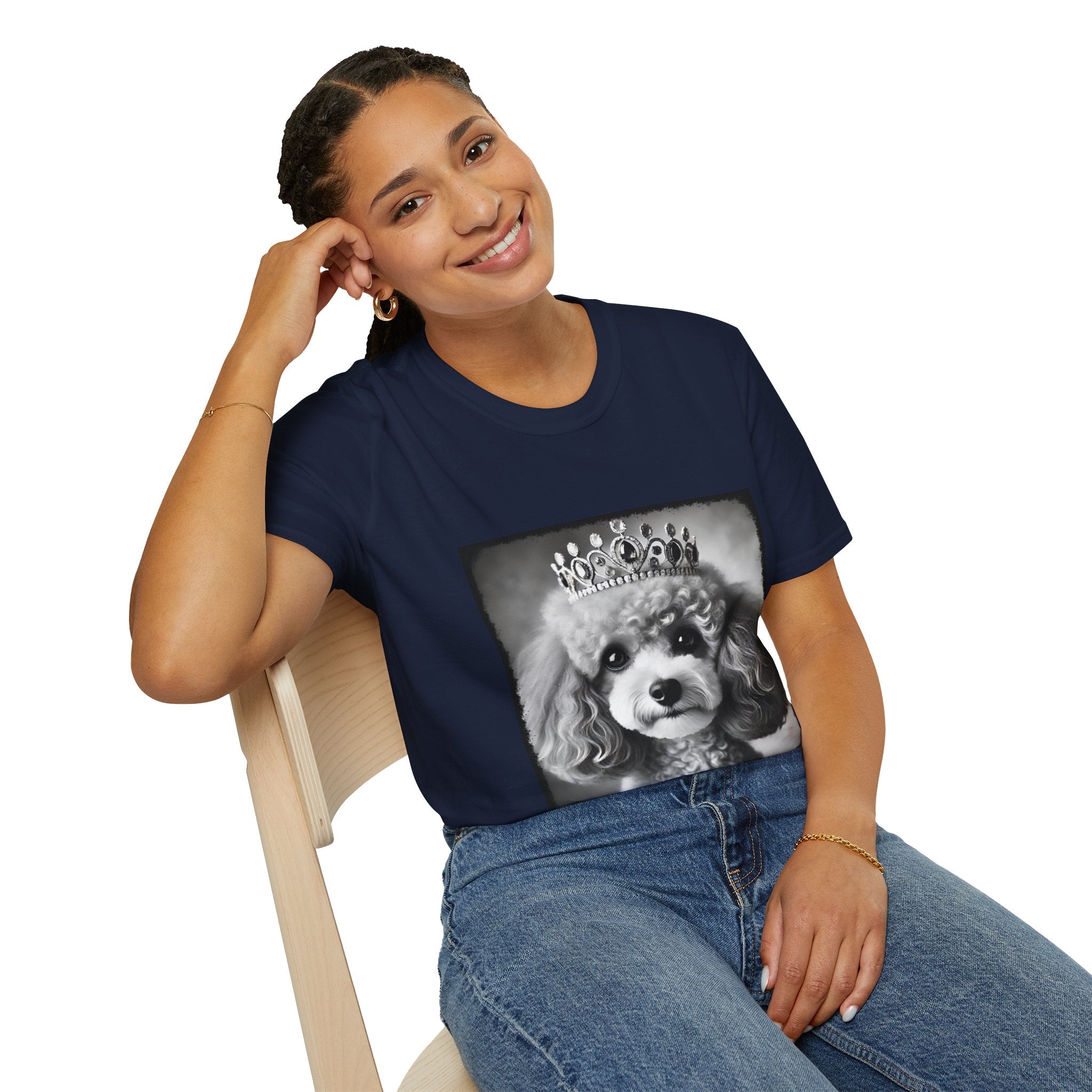 Poodle Tiara Toy | Unisex Dog T-Shirt