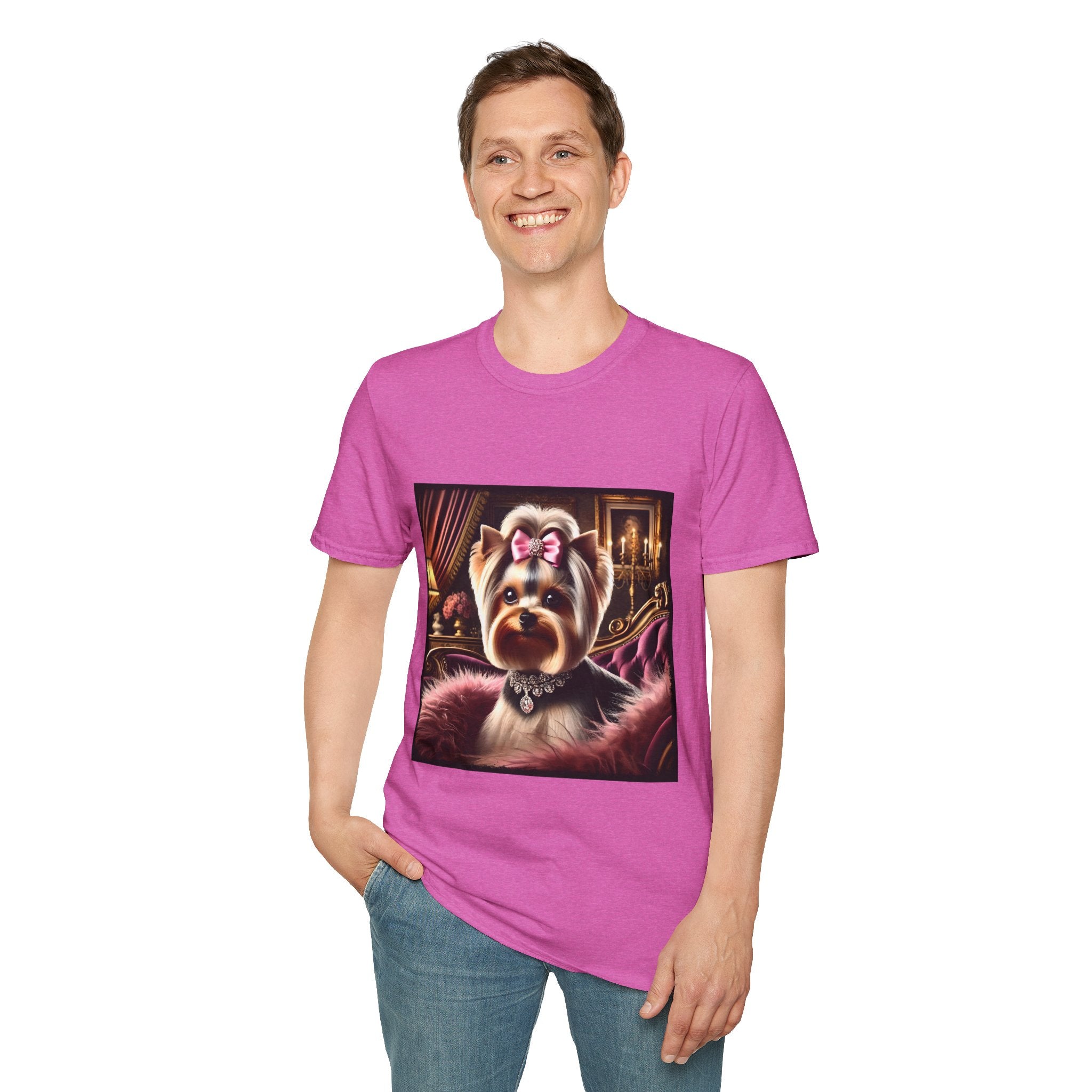 Yorkshire Terrier Diamond Opulence | Unisex Dog T-Shirt