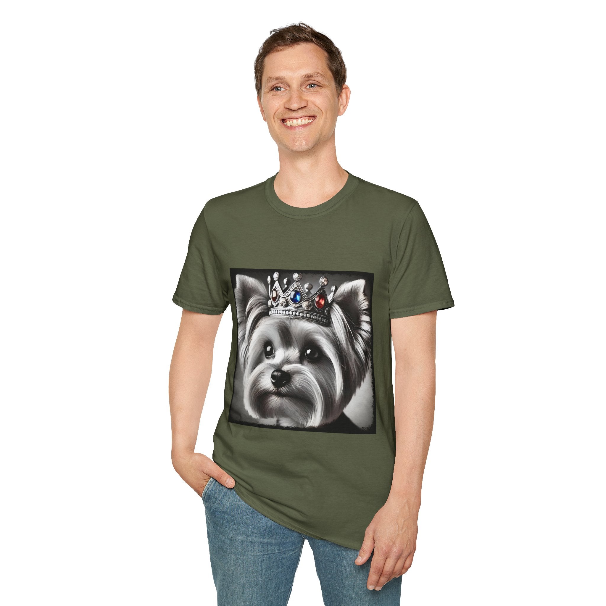 Yorkshire Terrier Royal Icon | Unisex Dog T-Shirt
