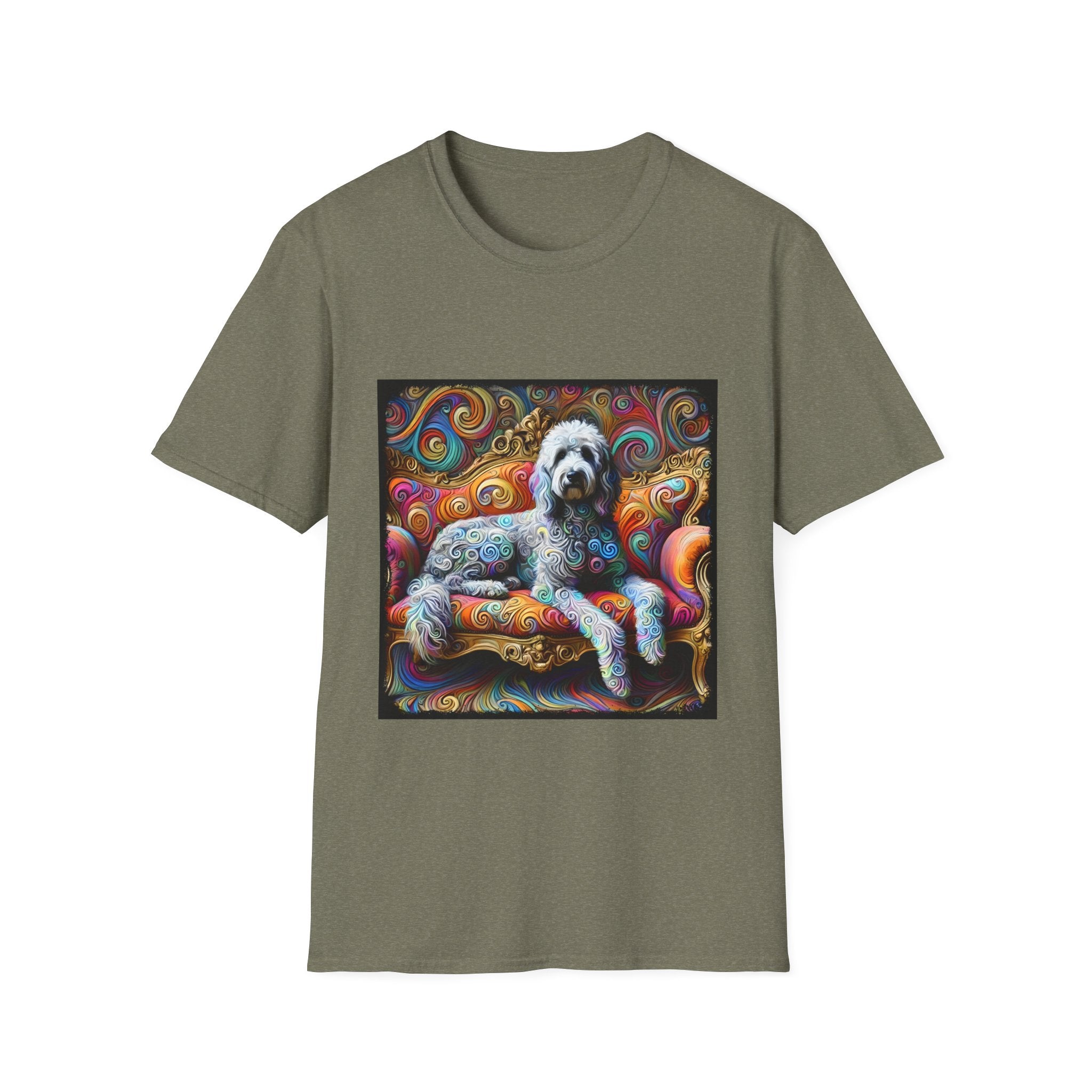 Labradoodle Vivid Swirl | Unisex Dog T-Shirt