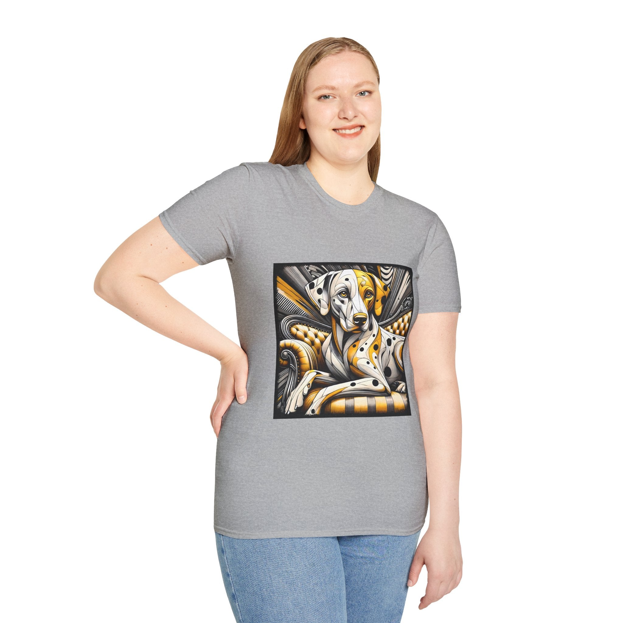 Dalmatian Lemon Rebel | Unisex Dog T-Shirt