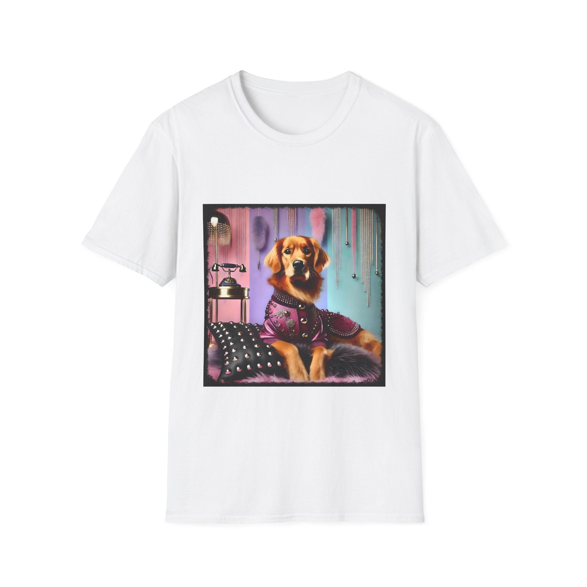 Golden Retriever GenX Icon | Unisex Dog T-Shirt