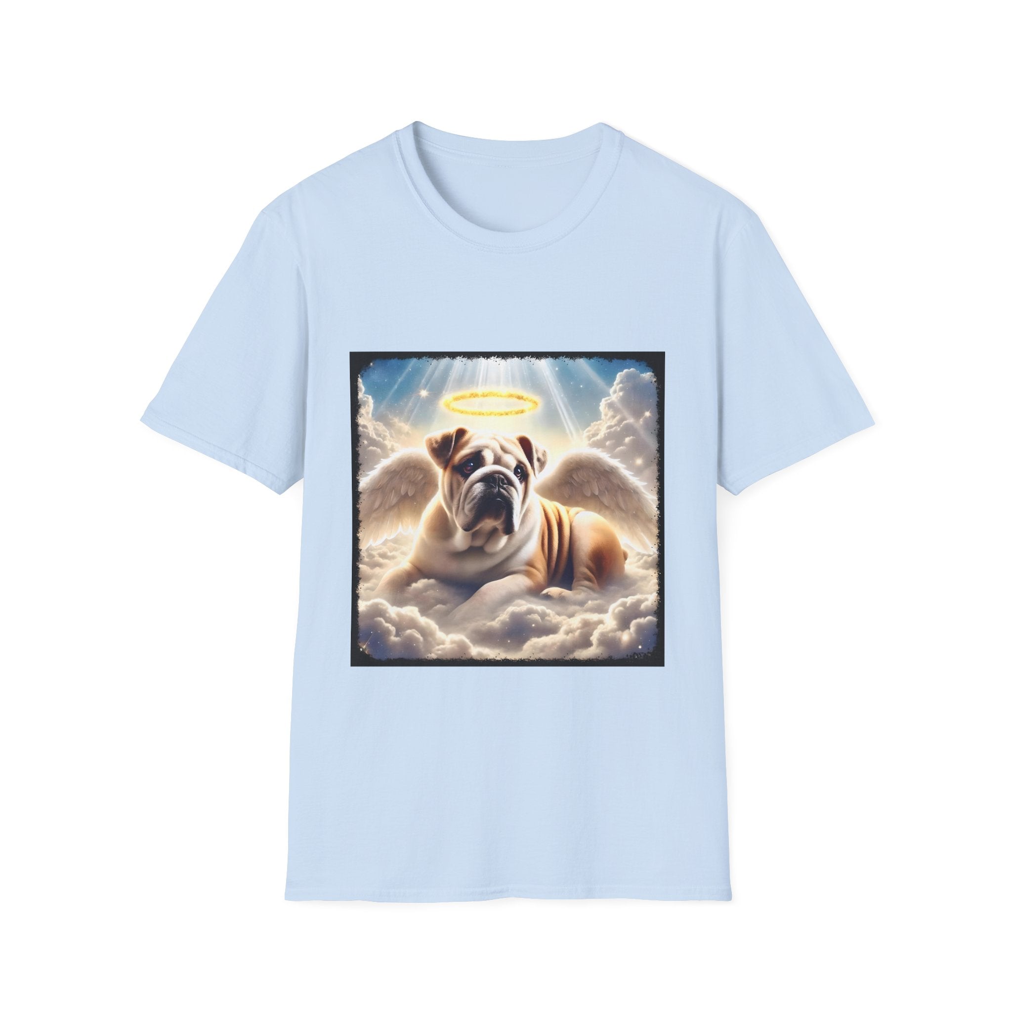 Bulldog Heavenly Angel | Unisex Dog T-Shirt