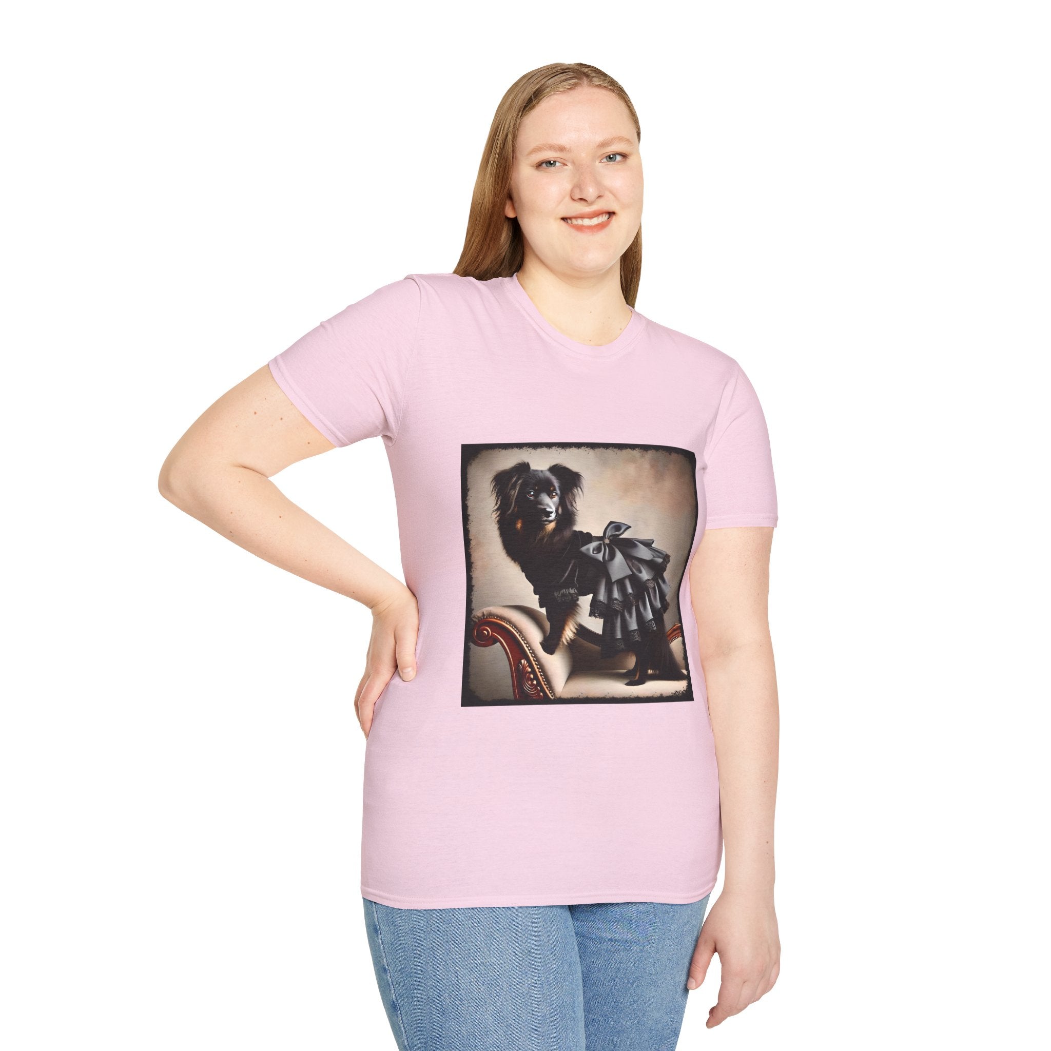 Miniature American Shepherd Poised Rebel | Unisex Dog T-Shirt