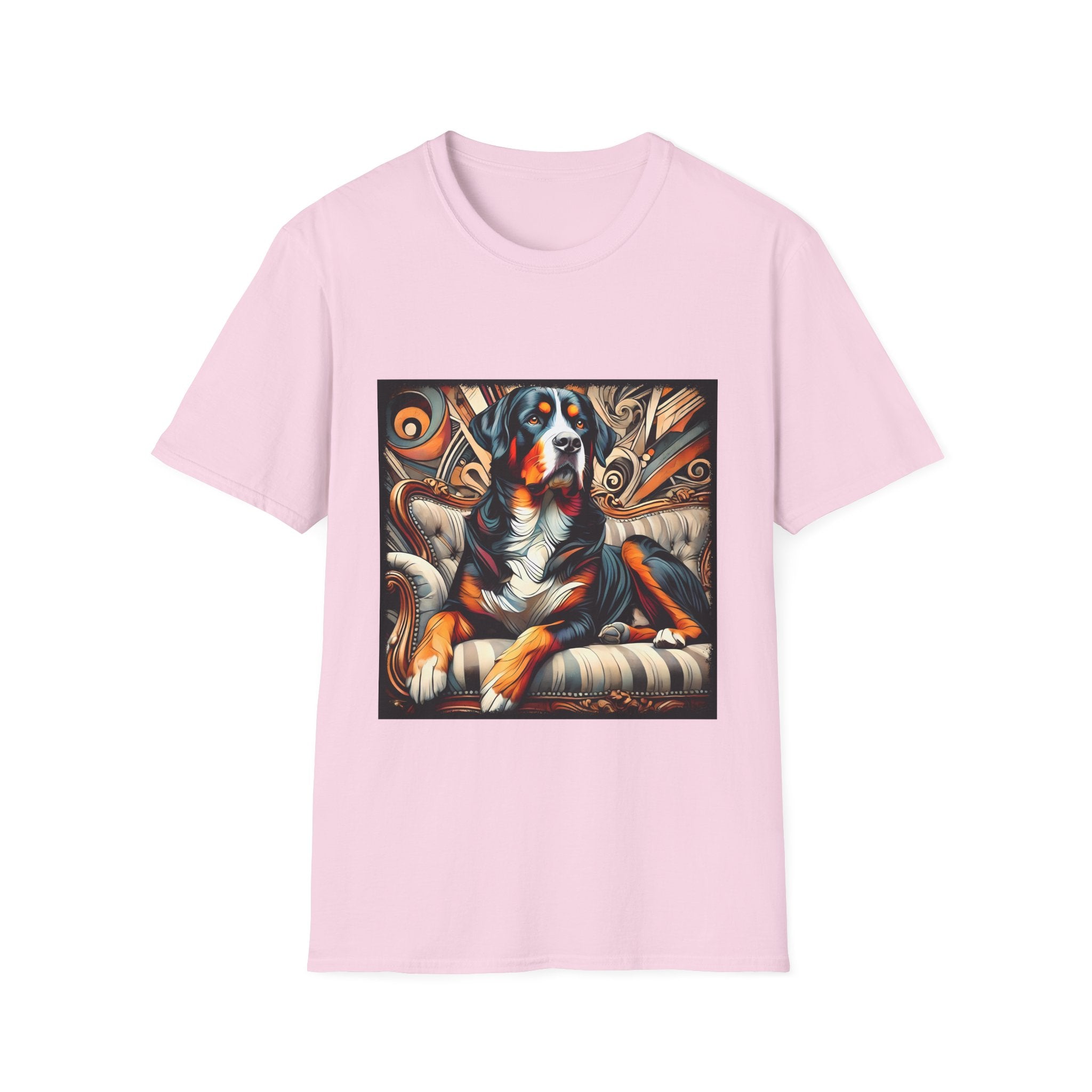 Swiss Mountain Dog Warm Rebel | Unisex Dog T-Shirt