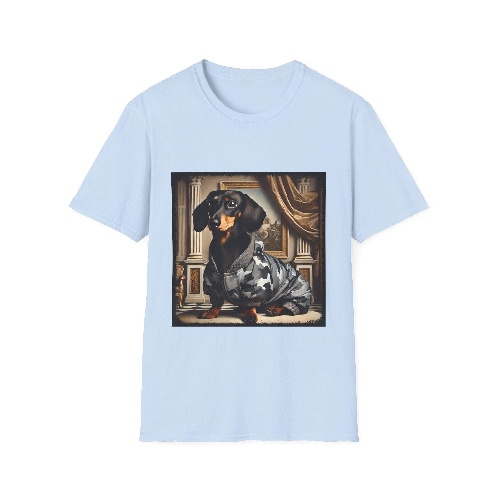 Dachshund Camo Cutie | Unisex Dog T-Shirt