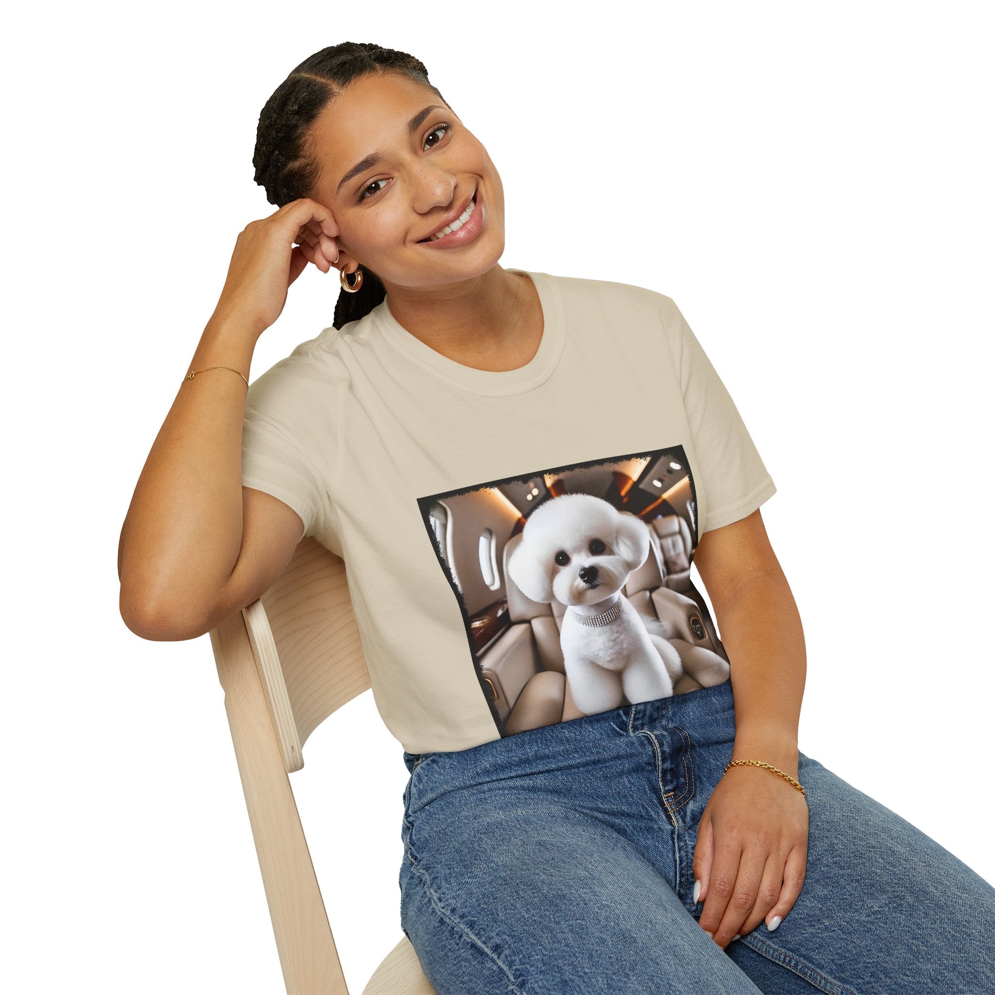 Bichon Frise Passport Pup | Unisex Dog T-Shirt